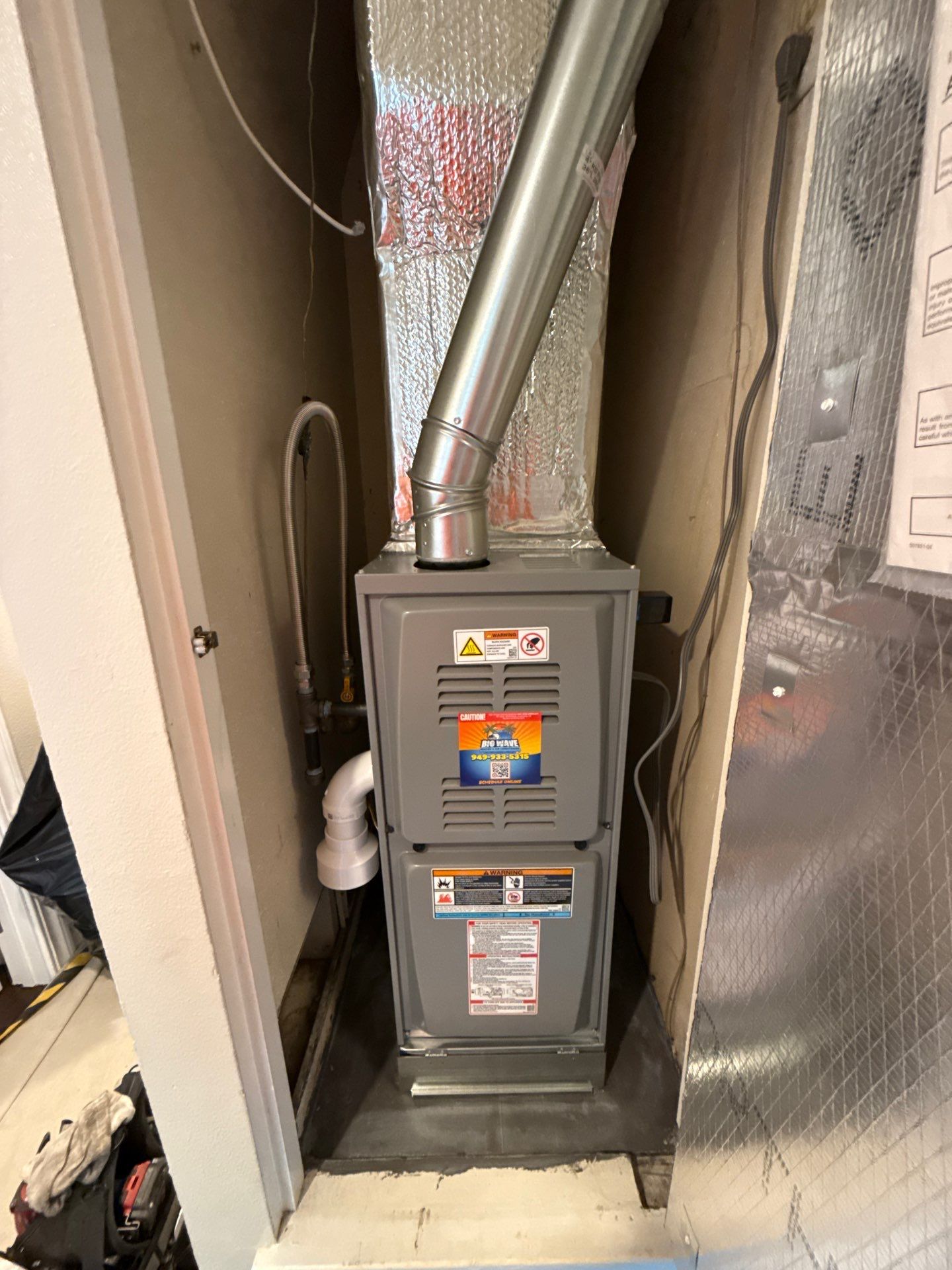 Heater Replacement in Huntington Beach by Big Wave Heating & Air Conditioning 