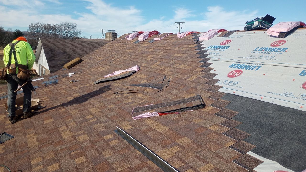 Residential Roofing Installation using Performance Shingles by Mr. Roofer