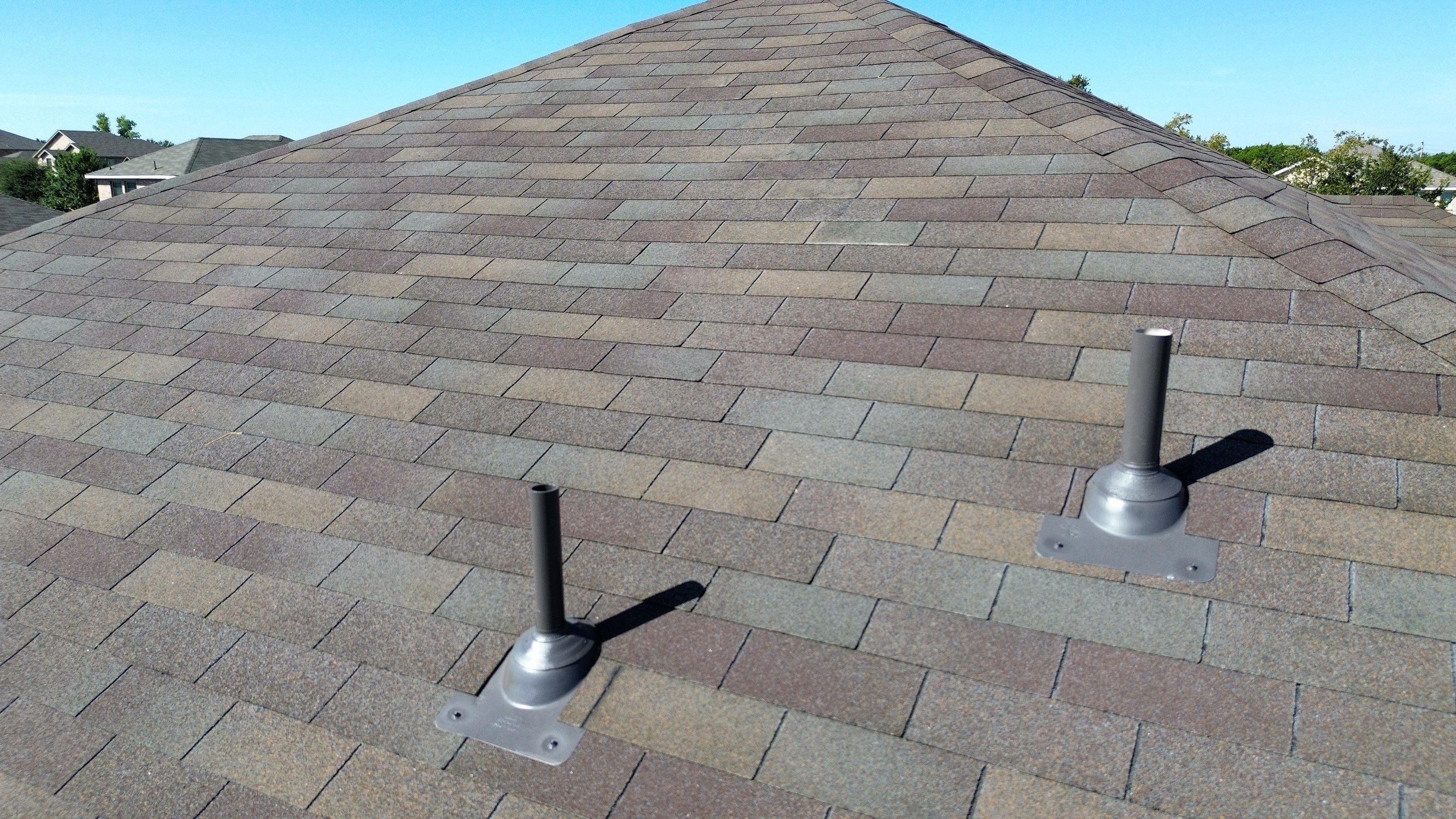 Residential Roof Installation ā Supreme Teak Shingles | Leander, TX by Kstylez Roofing & Construction