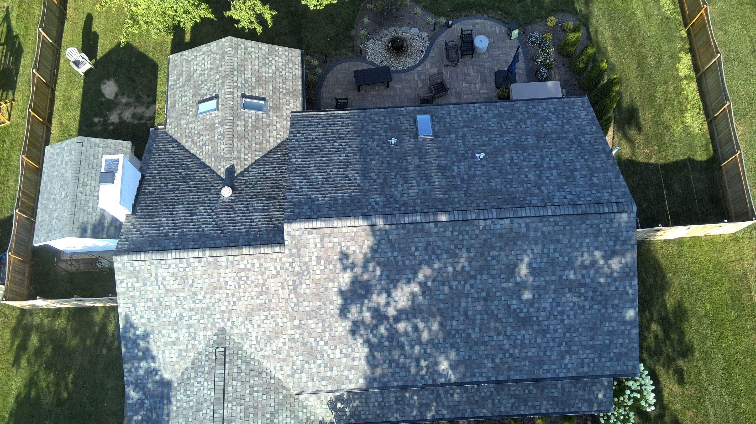 Full Architectural Shingle Roof Replacement for Dayton Home with Skylights by Level Up Roofing and Restoration Services LLC