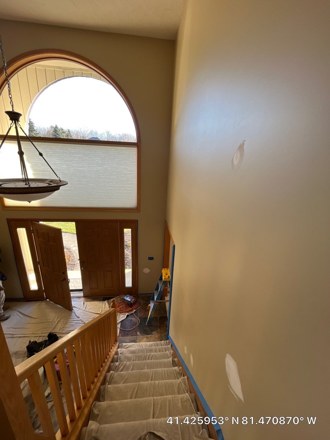 Orange Interior Repaint by Best Buy Painting
