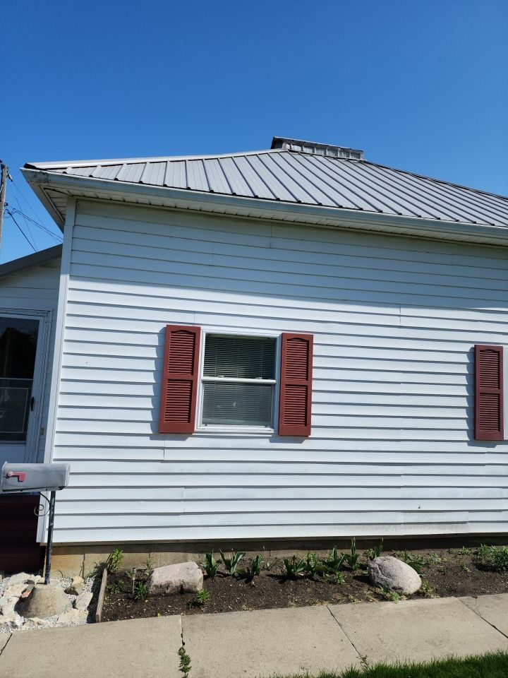 Residential Roofing Installation using Exposed Fastener Metal Roof by 4Ever Metal Roofing