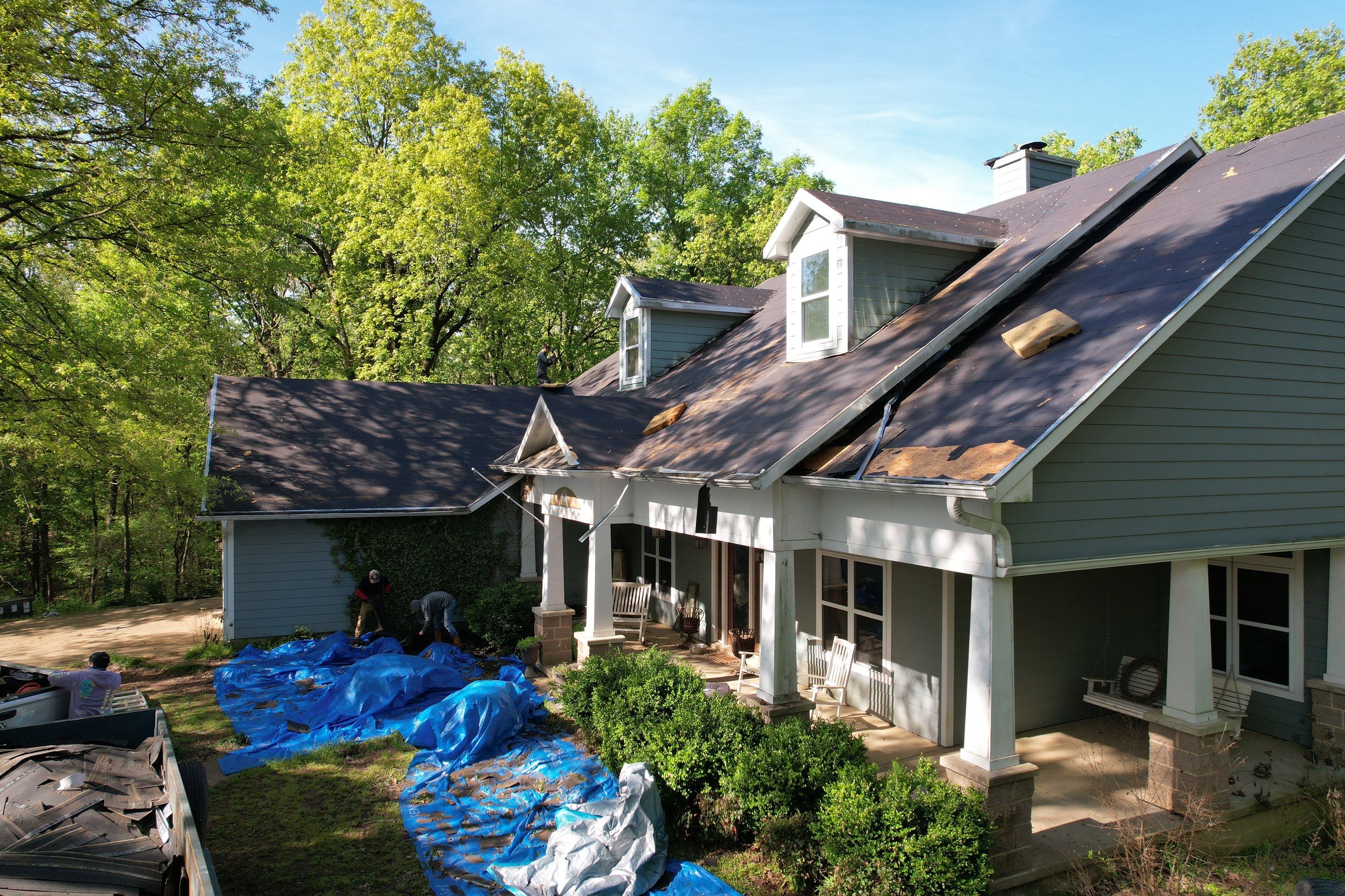 Residential Shingle Reroof using Malarkey Vista by Hostetler Roofing