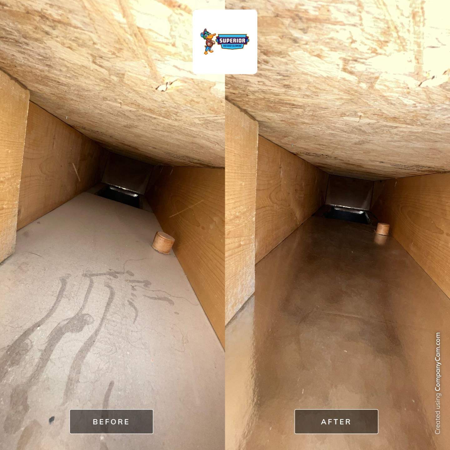 Air Duct Cleaning With a Vacuum Truck in Columbiana, OH by Superior Air Duct Cleaning