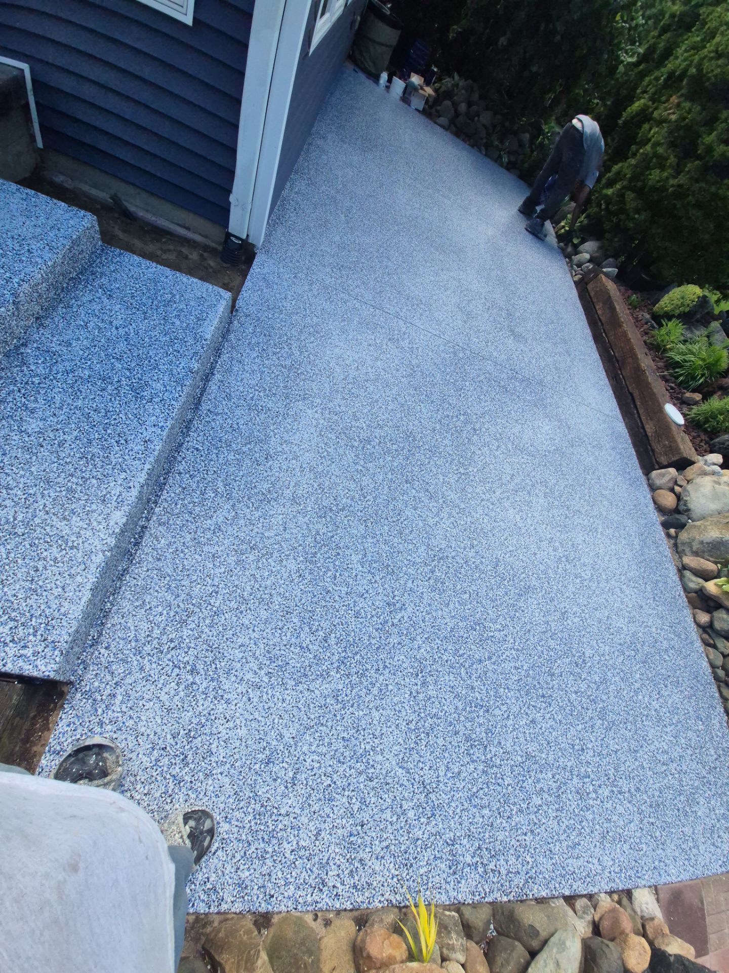 Freeland Outdoor Patio by Wise Coatings of Central Michigan