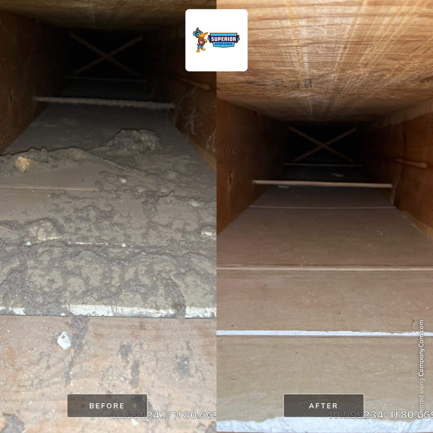 Air Duct Cleaning With a Vacuum Truck in Youngstown, OH by Superior Air Duct Cleaning