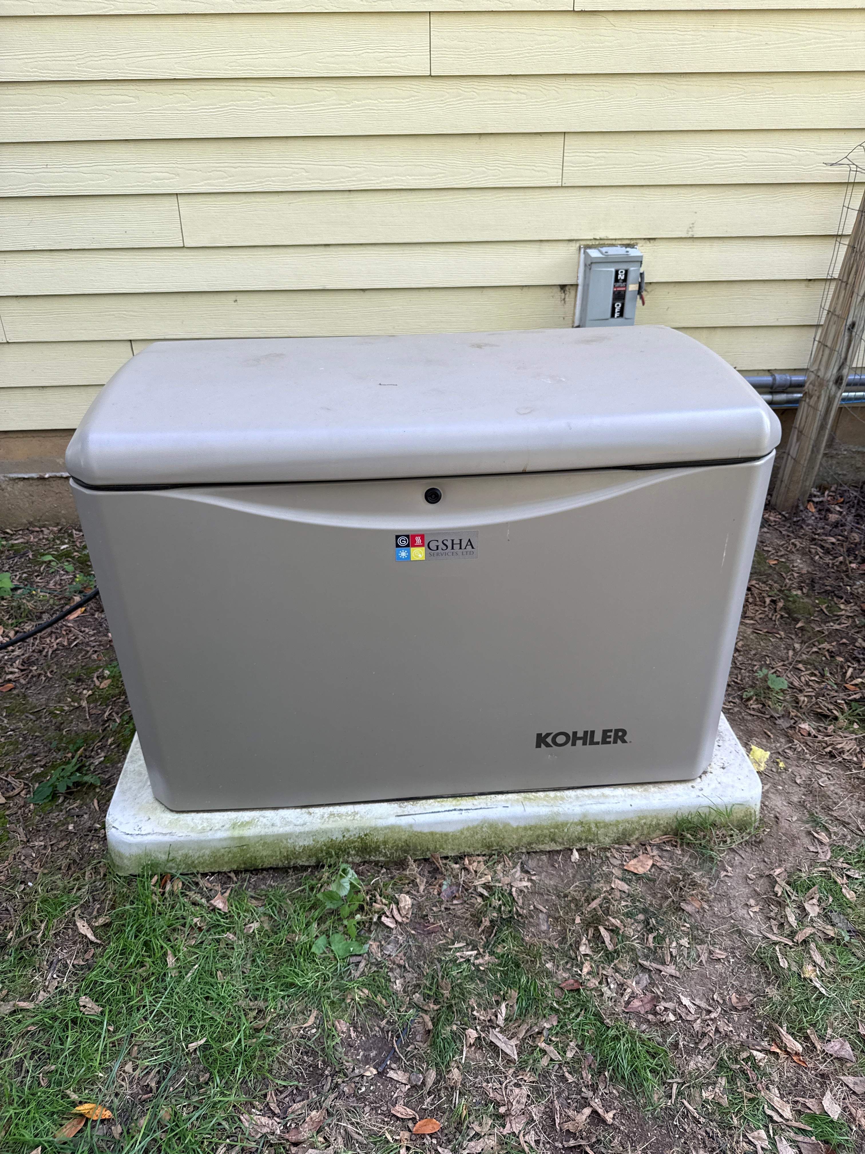 KOHLER Generator Installation by GSHA Services LTD