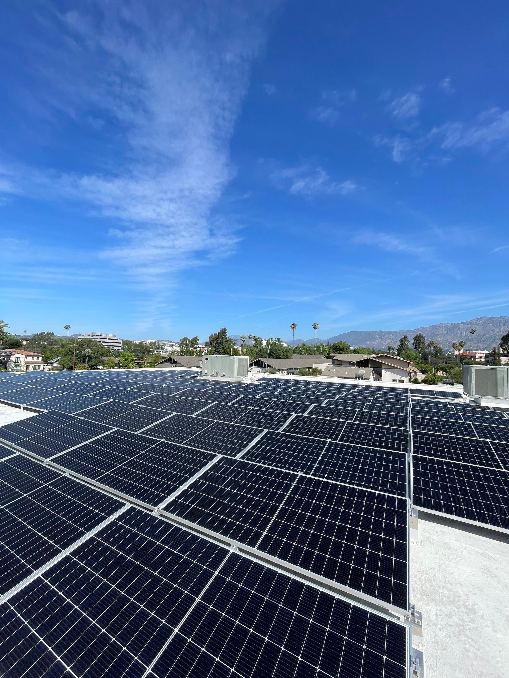 Commercial Solar Panel Cleaning by Palm Coast Solar Cleaning