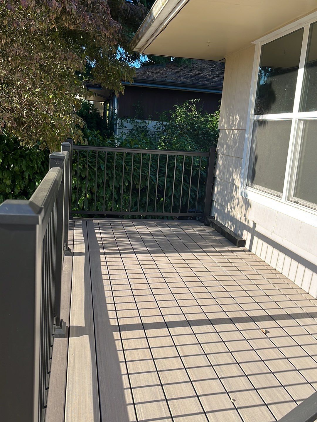 A Simple Deck in Seattle by Alki deck builders 