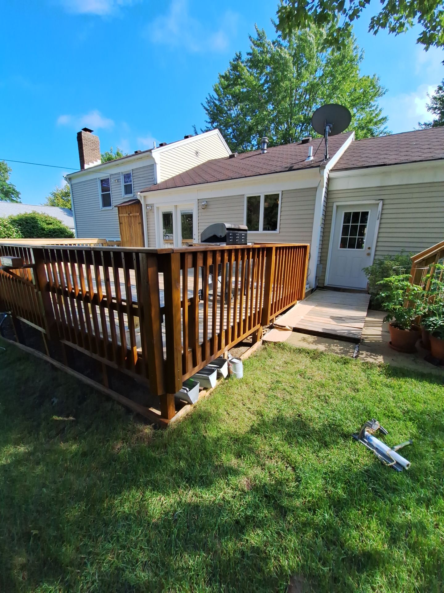 Deck Wash & Stain Transformation | Spring Lake, Michigan by Gordon Painting