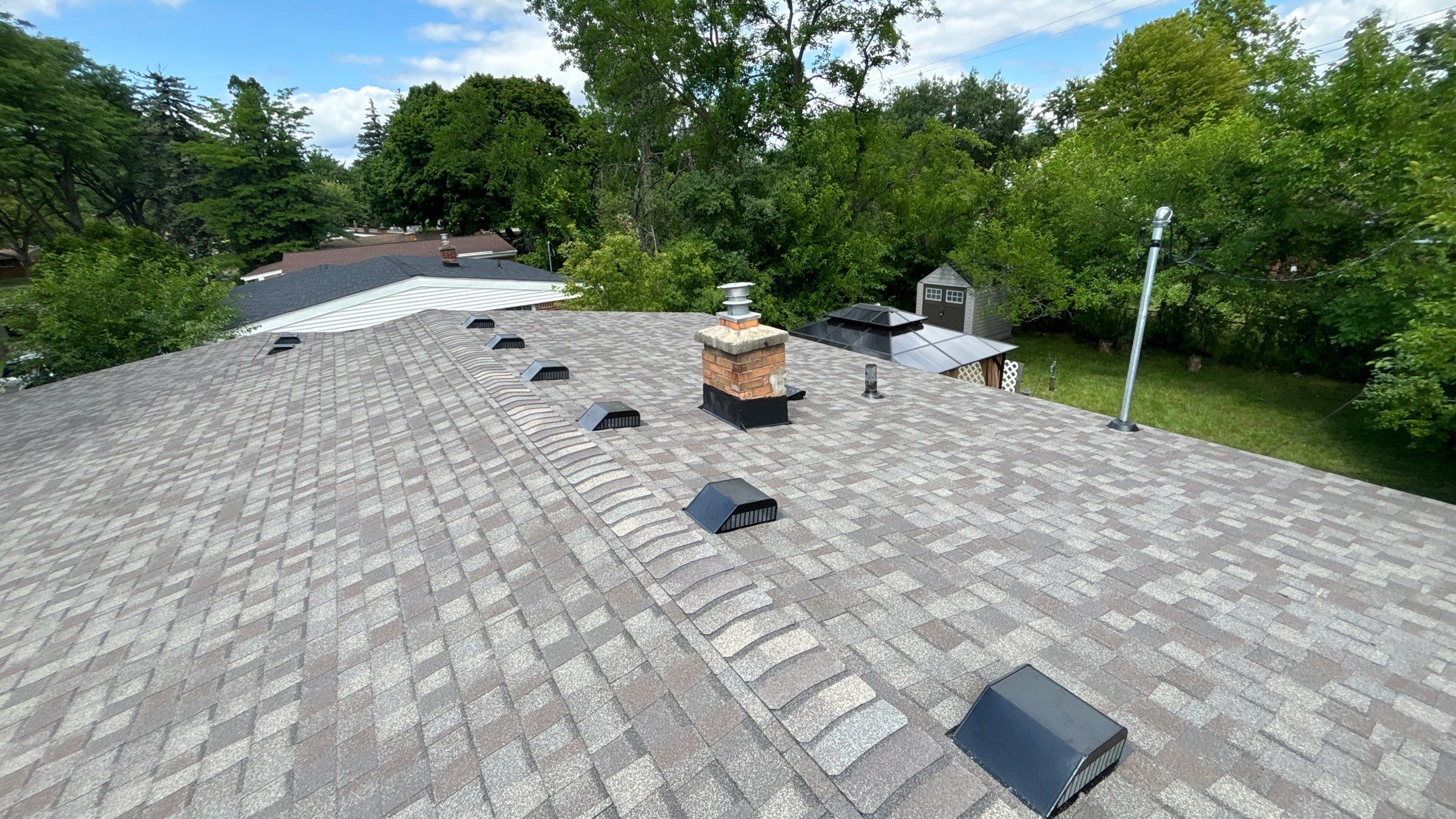 Roof Replacement using CertainTeed Landmark by 180 Contractors