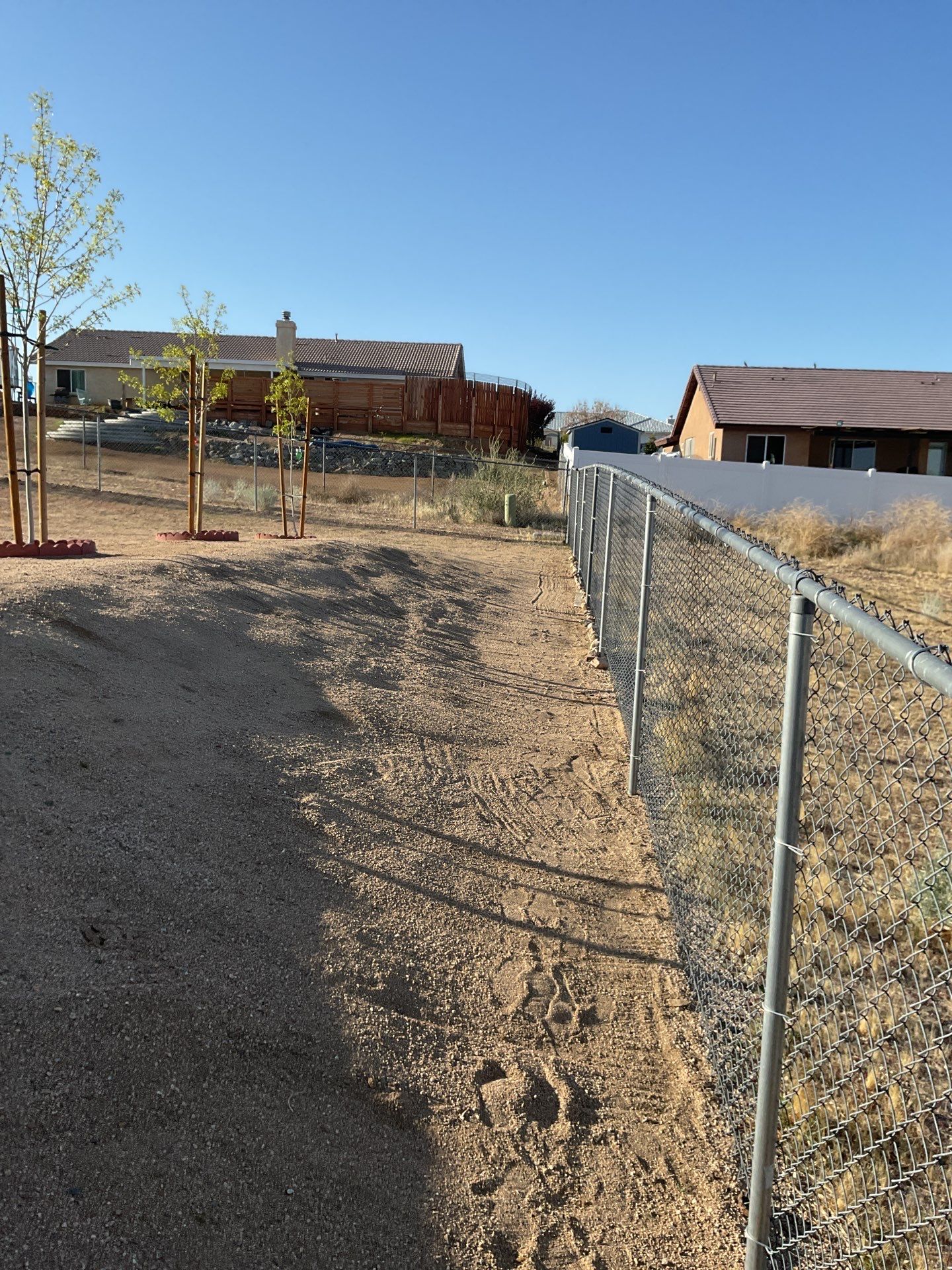 Fence Installation using Vinyl by Fence Guys Inc. 