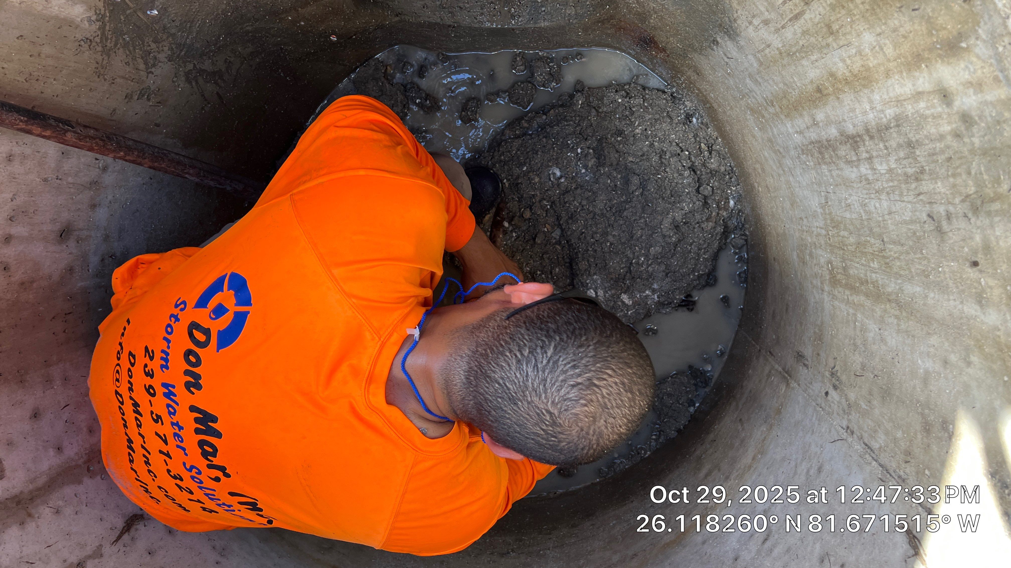 New Construction Road off Rattlesnake in Naples by Don Mar, Inc. Storm Water Solutions