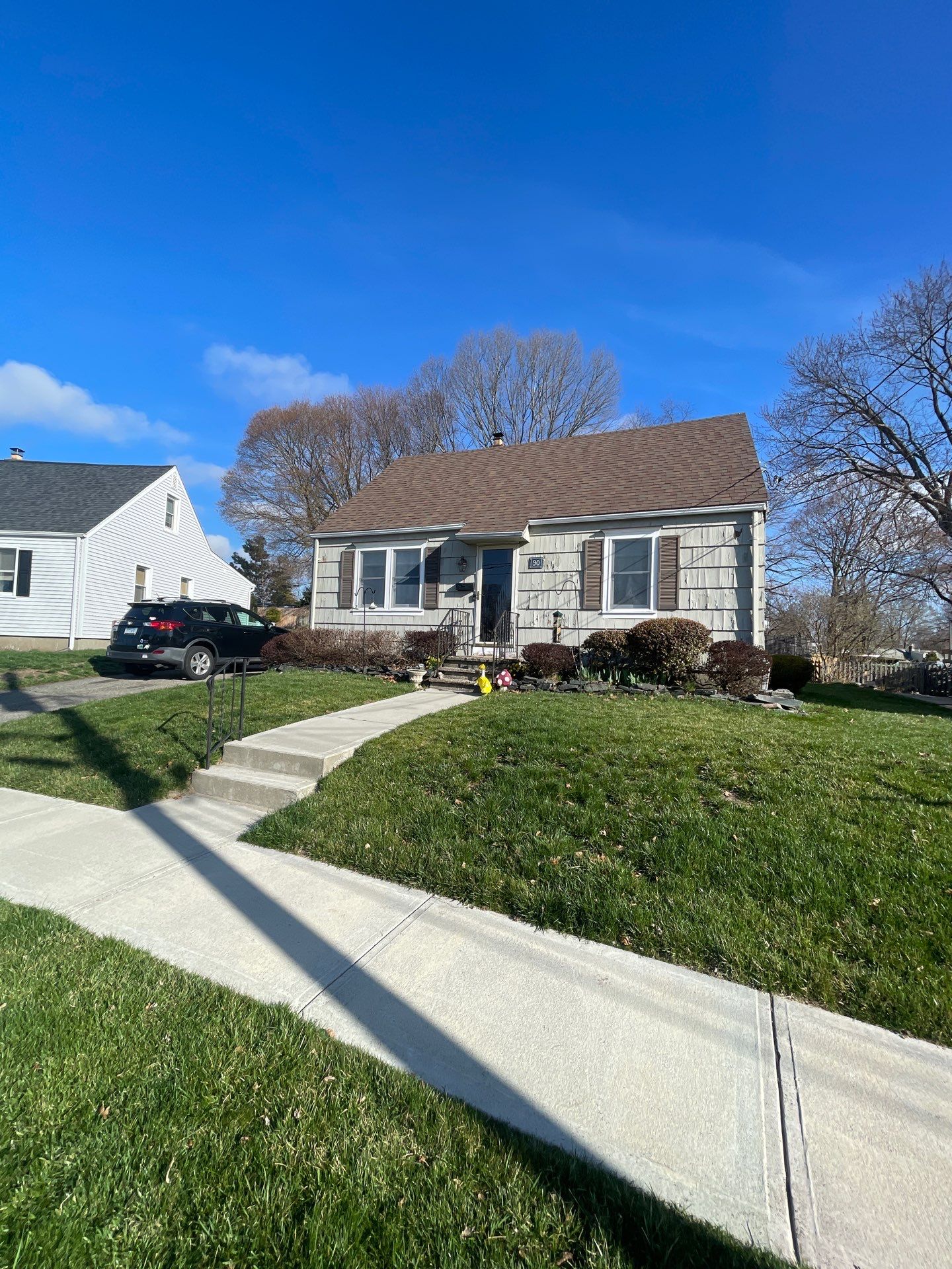 New Vinyl Siding Installation for Milford Home and Detached Garage by A Plus Exterior