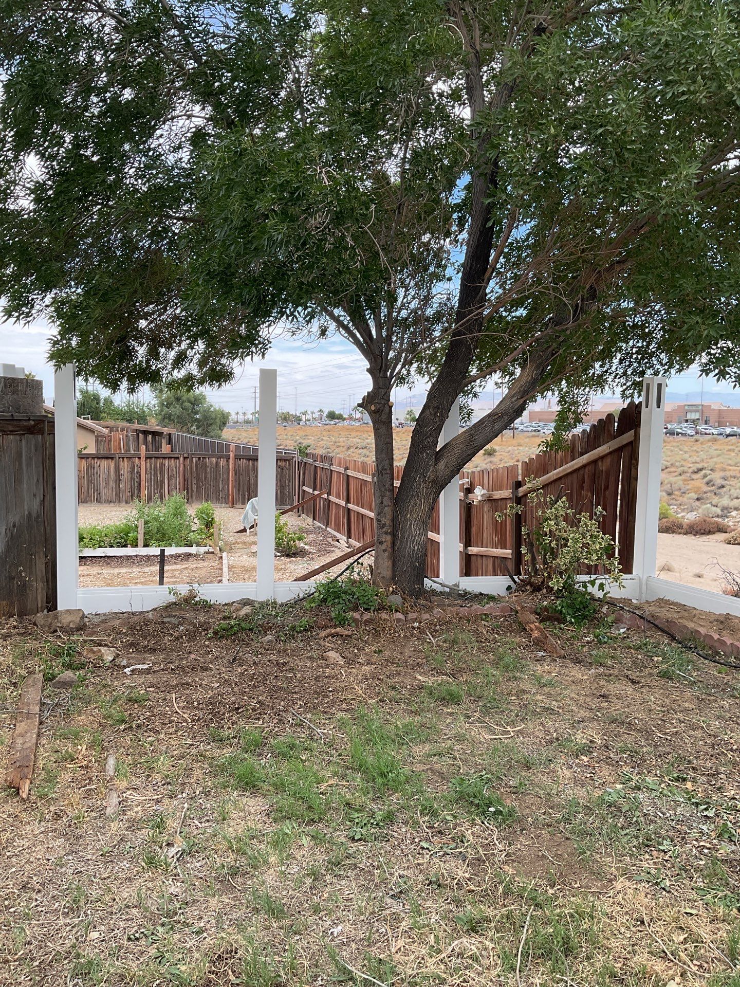 Fence Repair using Vinyl by Fence Guys Inc. 