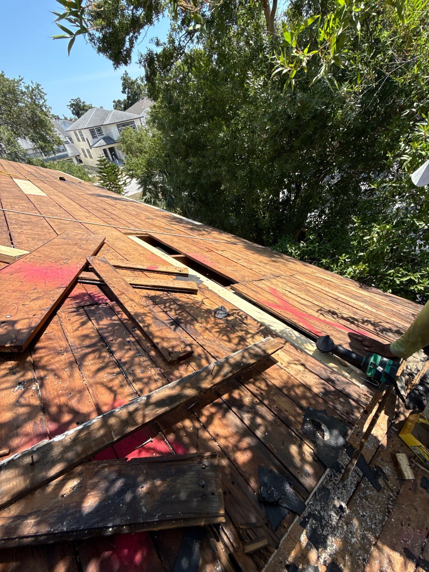 Project in St. Petersburg by Mitchell Roofing Company LLC