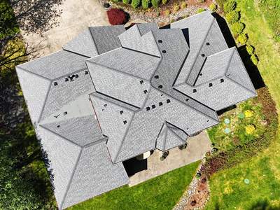 Residential Roofing Installation using GAF HDZ Shingles