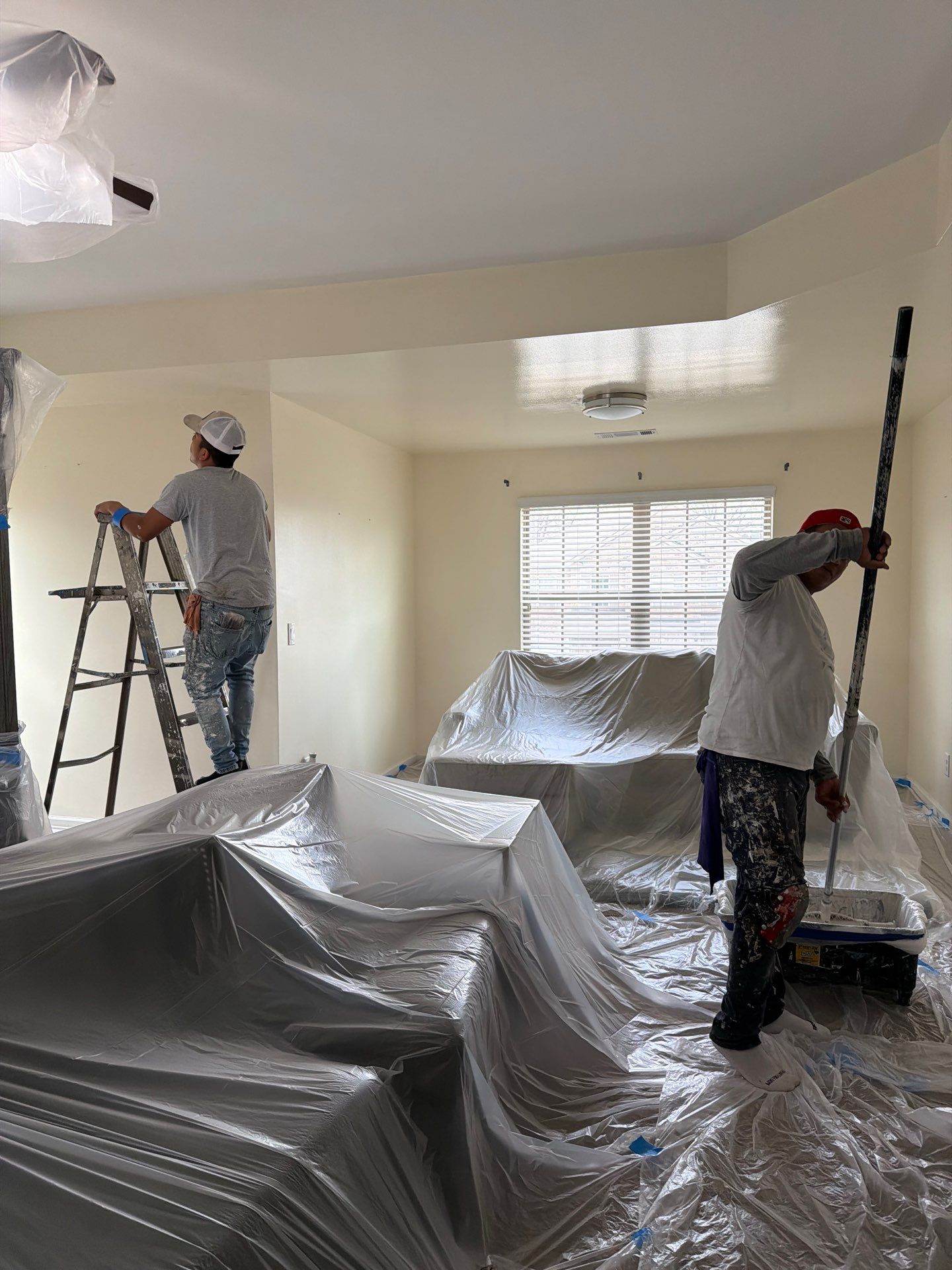 Interior Ceiling Painting & Targeted Repairs by Praise God Painting, LLC