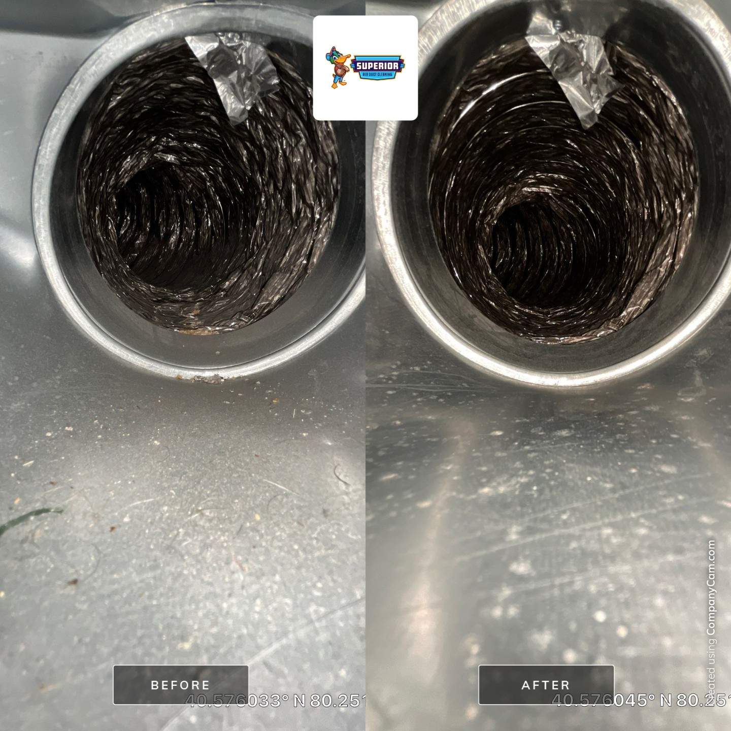 Air Duct Cleaning With a Vacuum Truck in Aliquippa, PA by Superior Air Duct Cleaning
