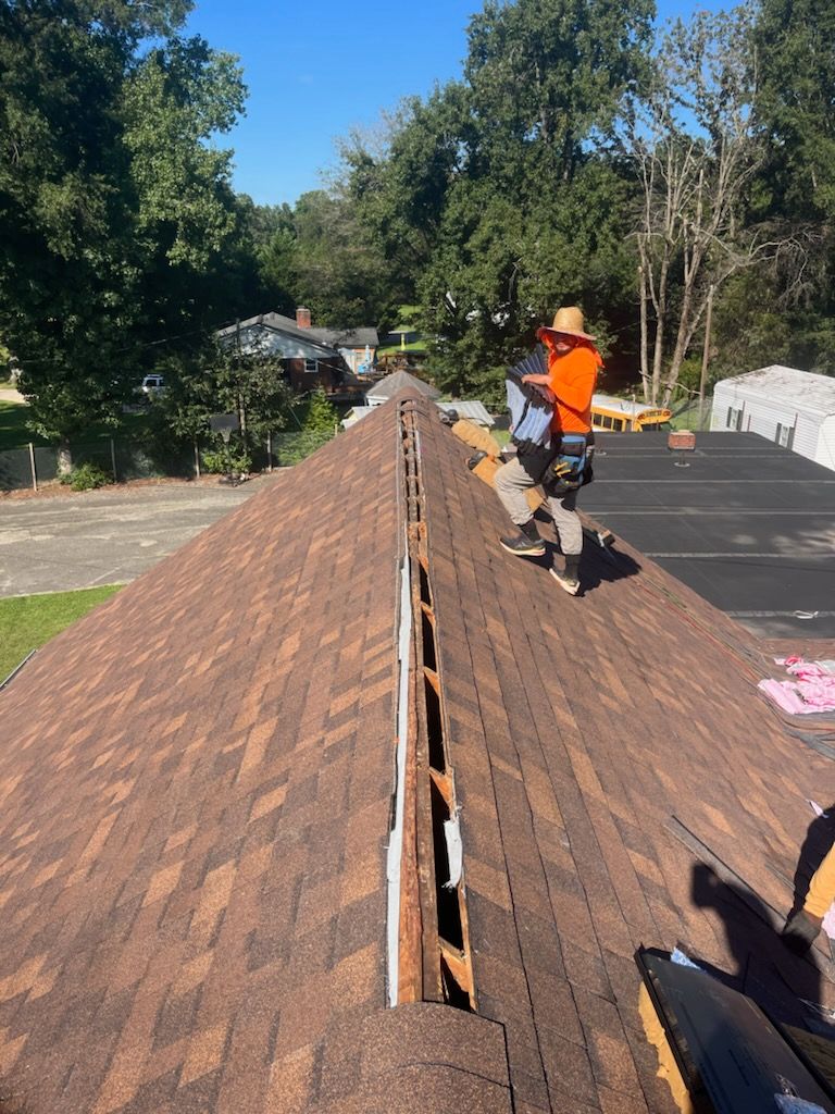 Church roof by BROCK BUILDERS