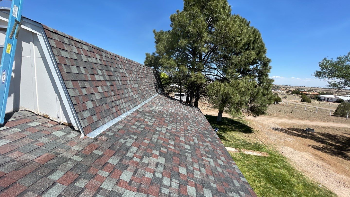 Architectural Shingle Roof Replacement with gutters and downspouts for Edgewood Home by Doyle Roof Masters Inc