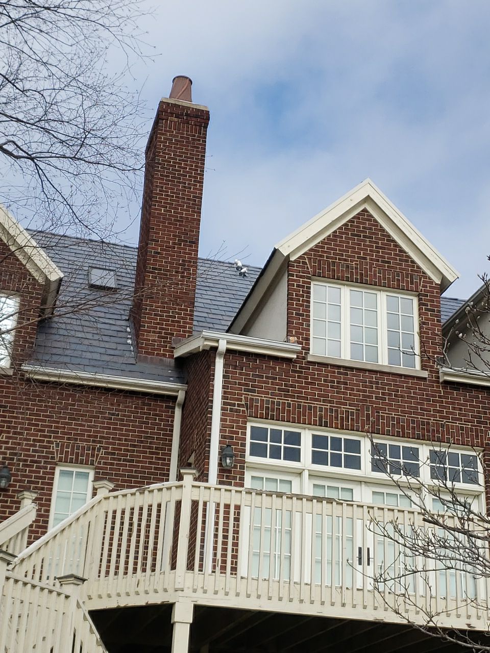 DaVinci Bellaforte Slate Installation with Copper Valleys by Custom Installations, Inc.