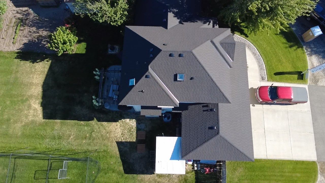 Residential Architectural Shingle Roof Replacement on Two-Story Home Cambridge Ct Kennewick, WA 99338  The Denali System - Certainteed Landmark Shingle - Black Walnut by Alpine Roofing