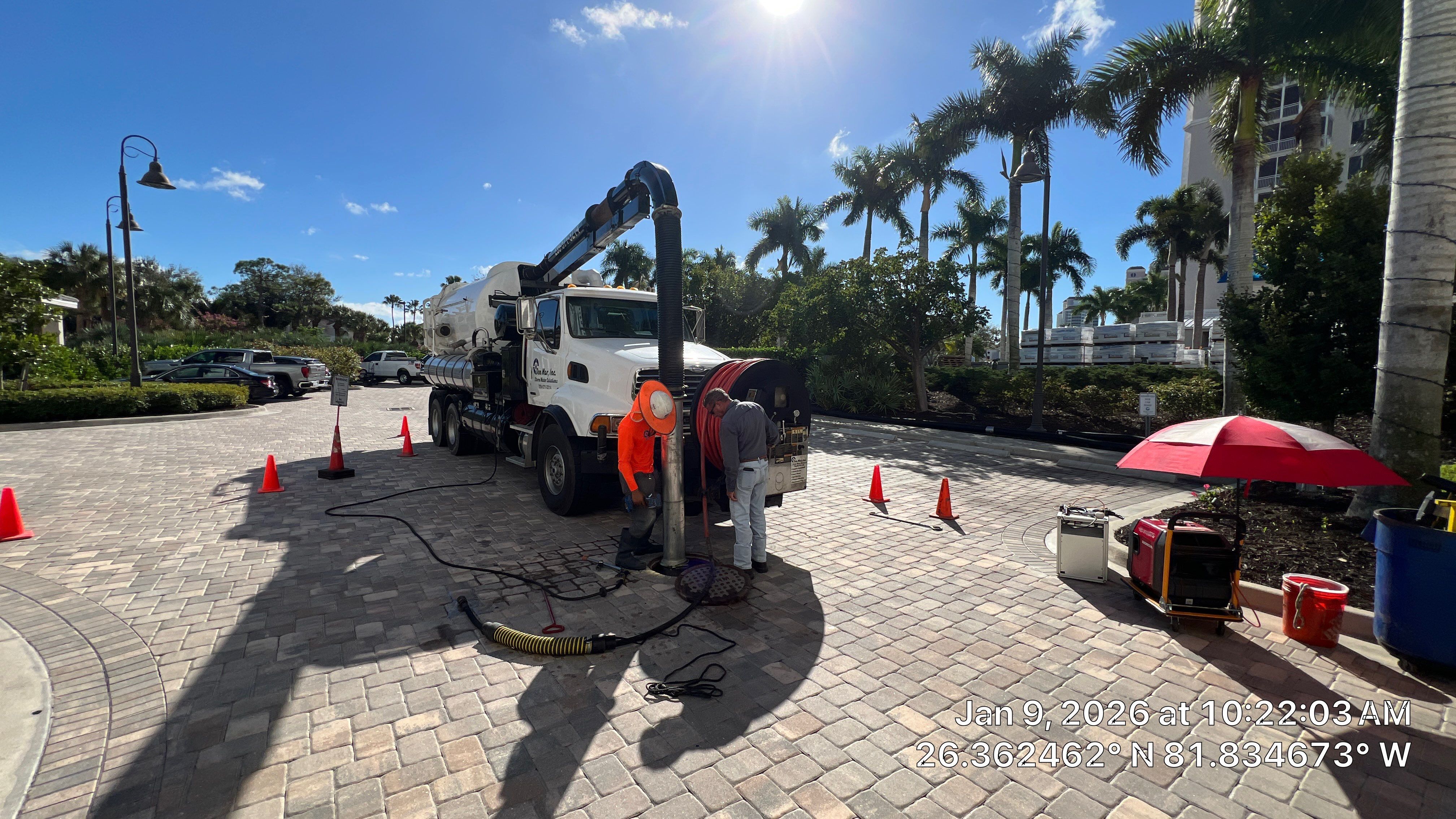 Bonita Bay Condo Stormwater System Maintenance with PRS by APS Power & Water
