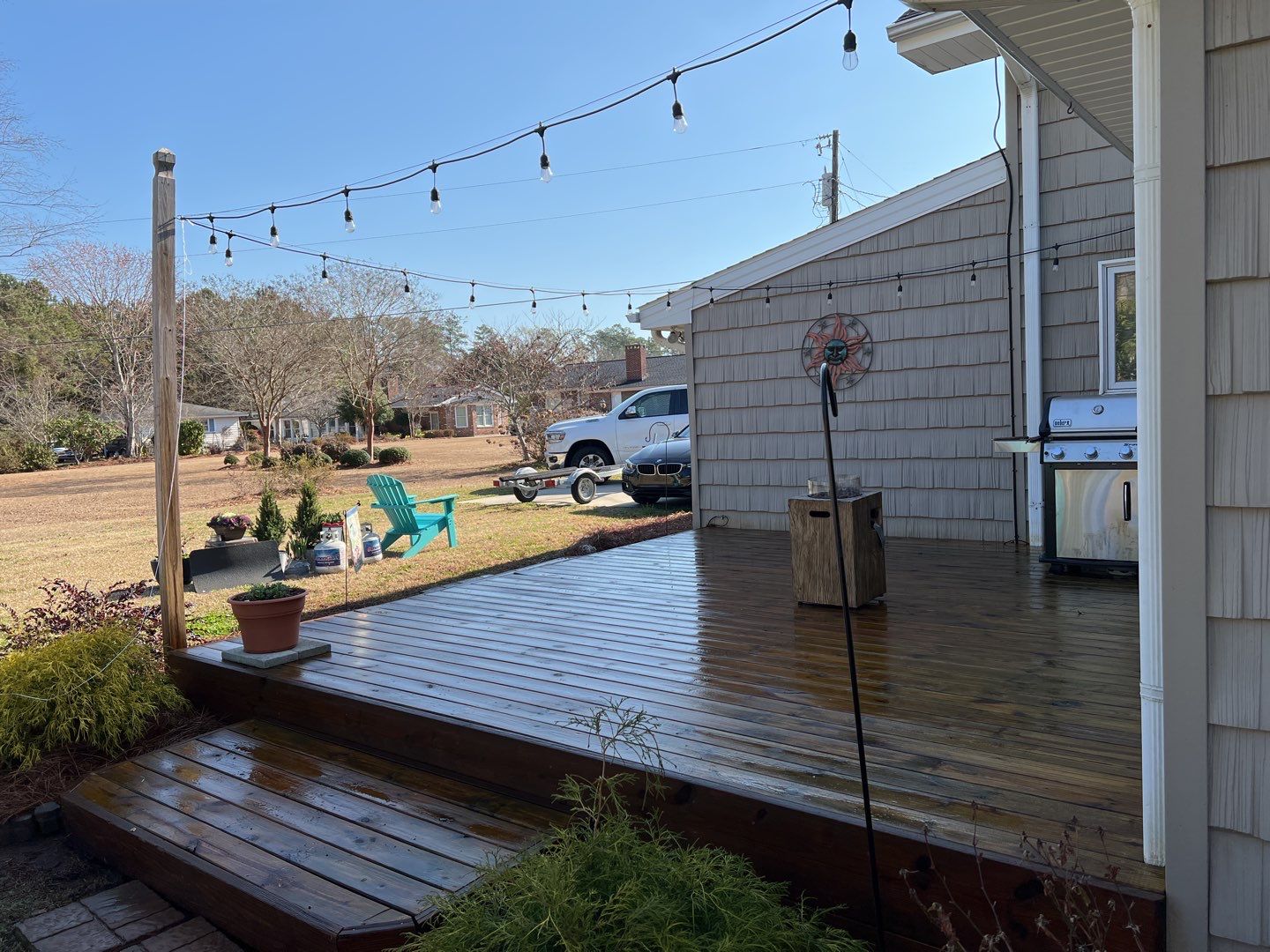 Weathered Deck using Wood Sealant by DuraSeal