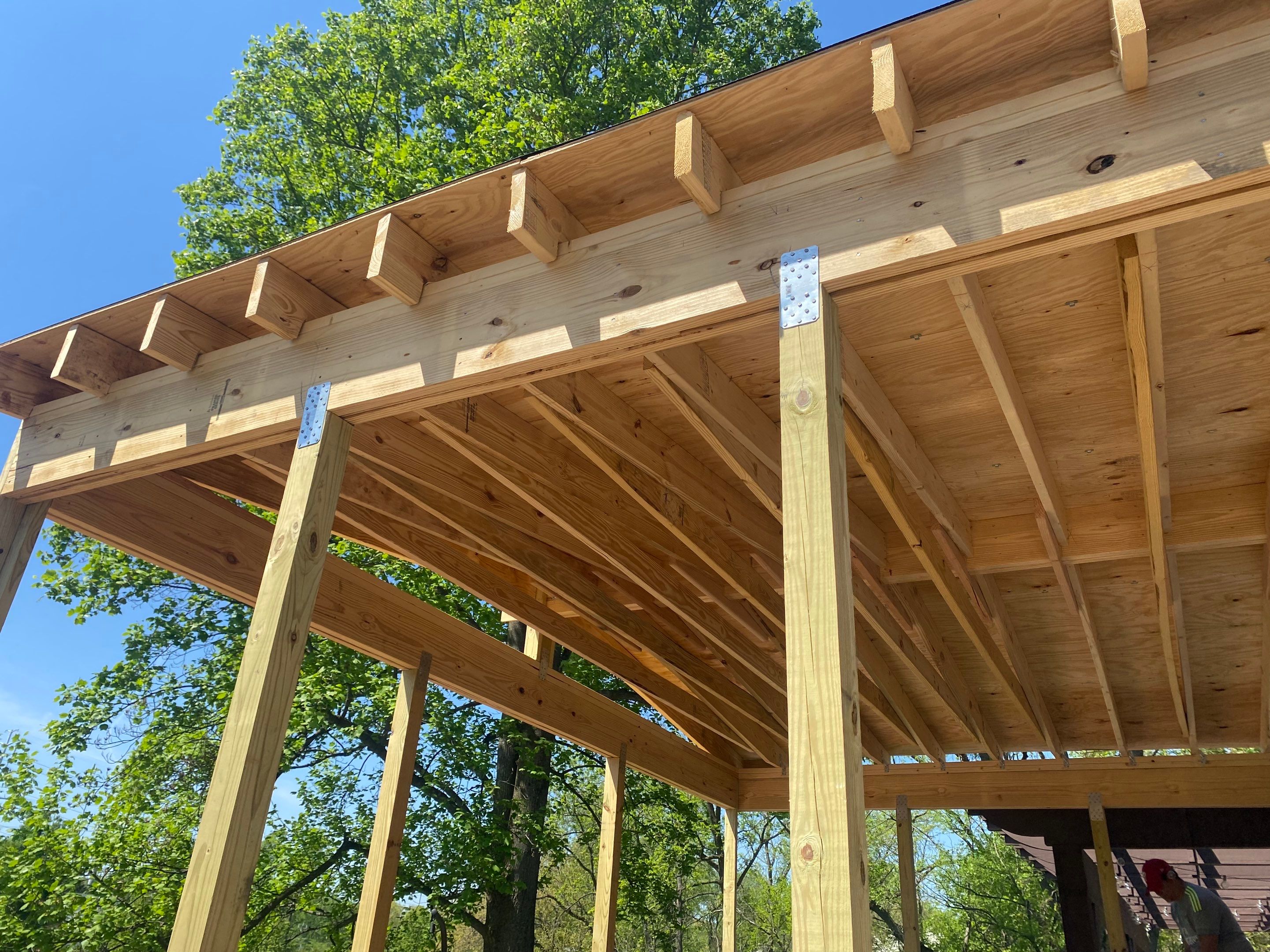 Deck/Screen porch Transformation using Timbertech by The Smet Companies, LLC