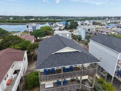 Oak Island Roof Replacement with CertainTeed Landmark PRO Moire Black