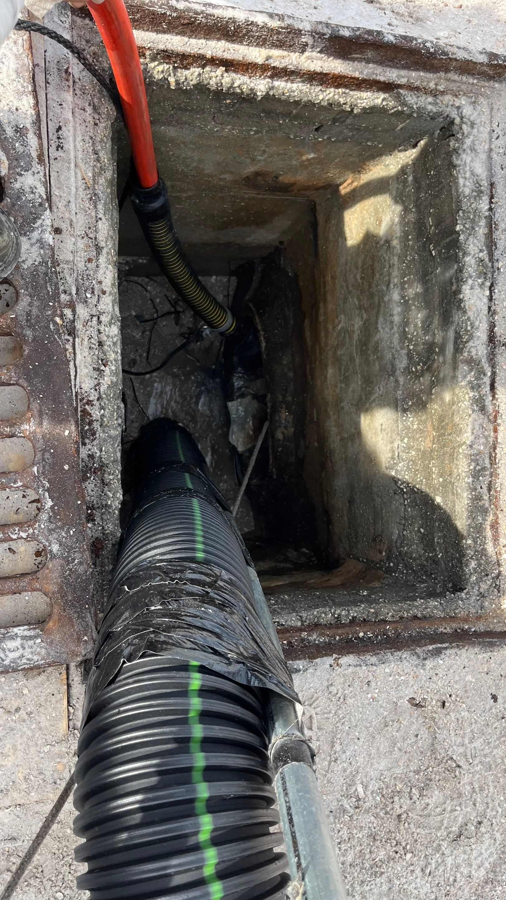 Naples Resort Pool Cleanout and Stormwater System Maintenance by Don Mar, Inc. Storm Water Solutions