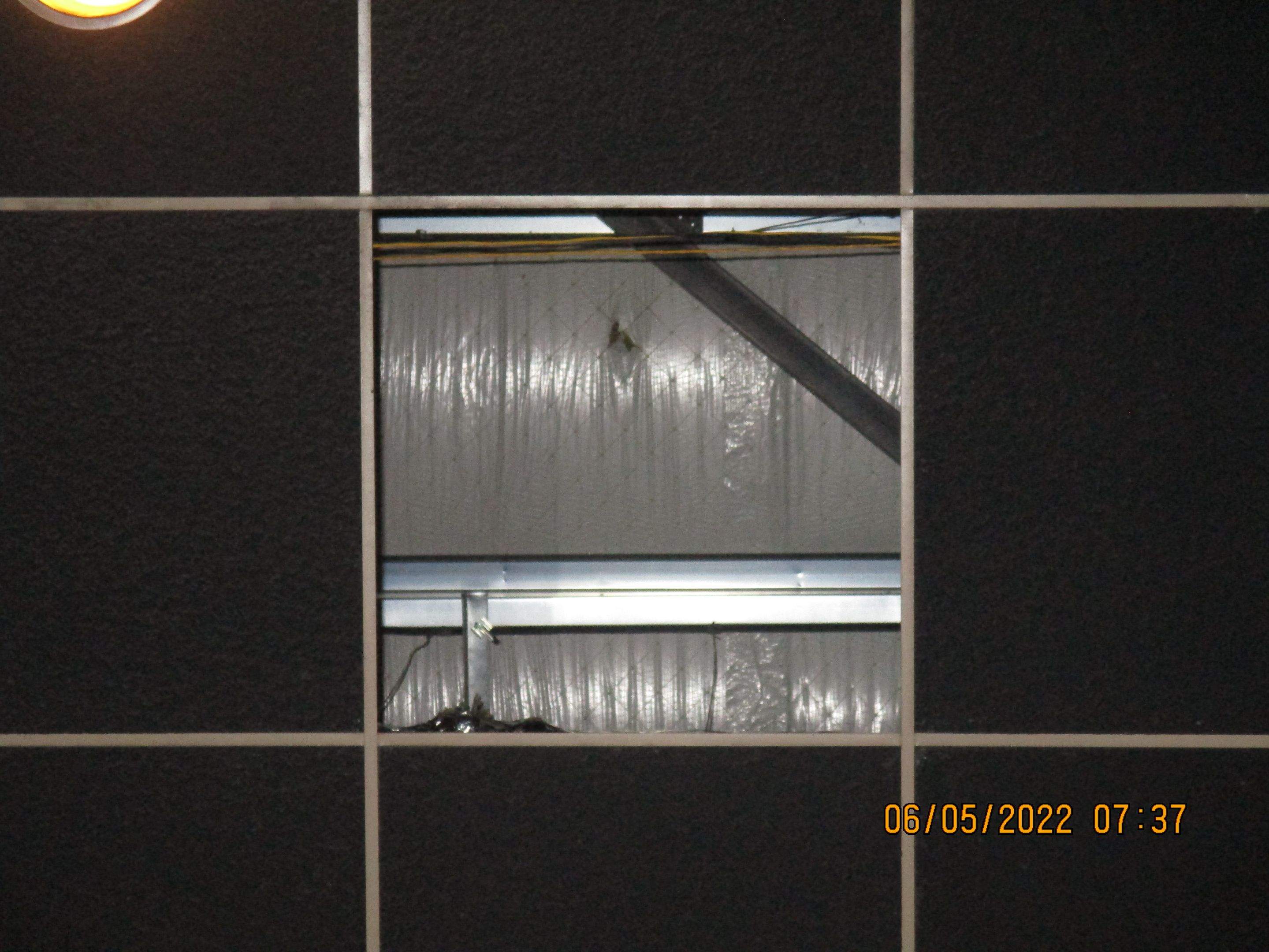 Calder Casino & Race Track Partial Metal Restoration  using #924 Eterna-Sil Premium Silicone Roof Coating by Morton Roofing, Inc.