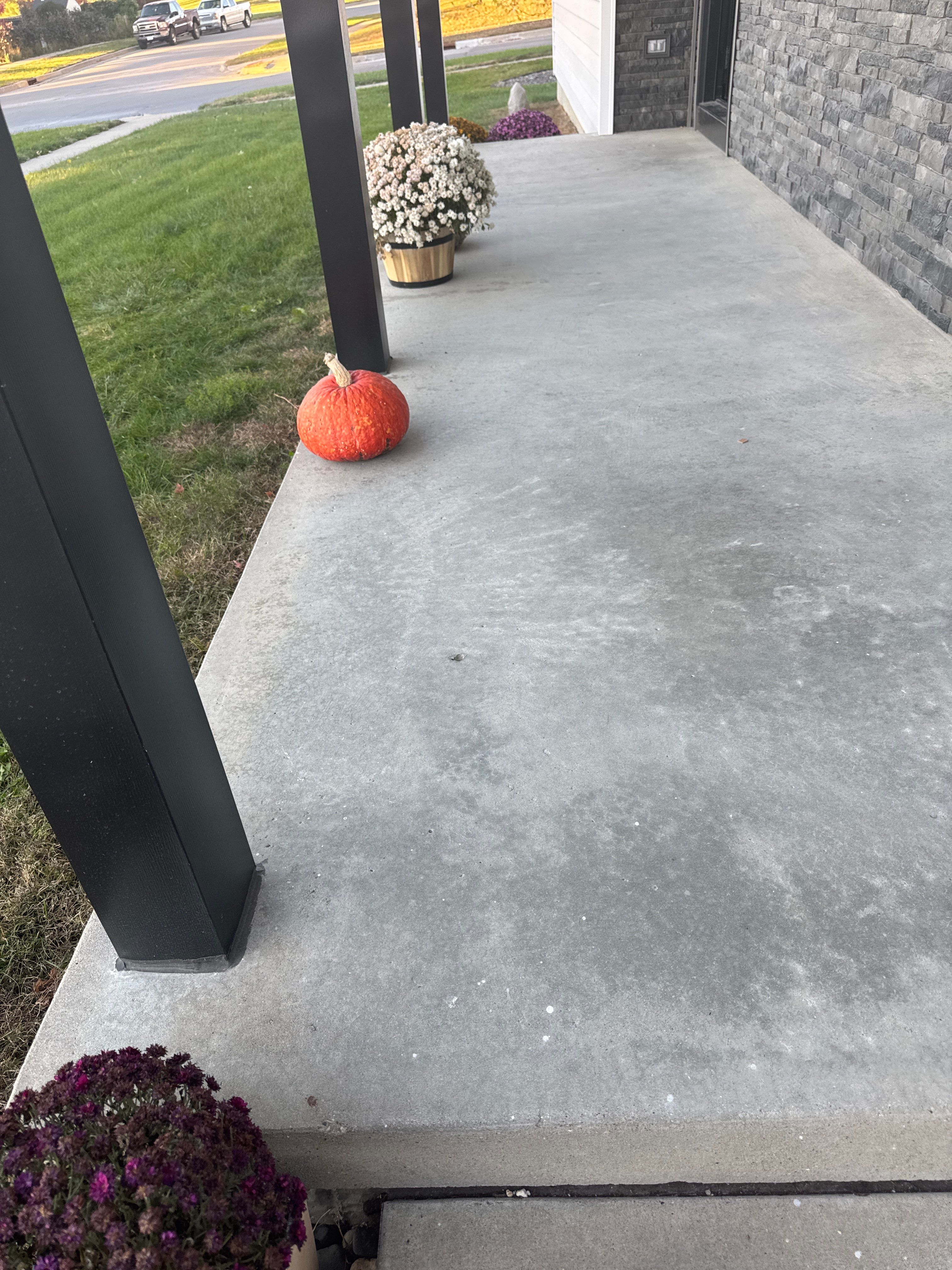 Indianola Porch Transformation by Revival Concrete Coatings