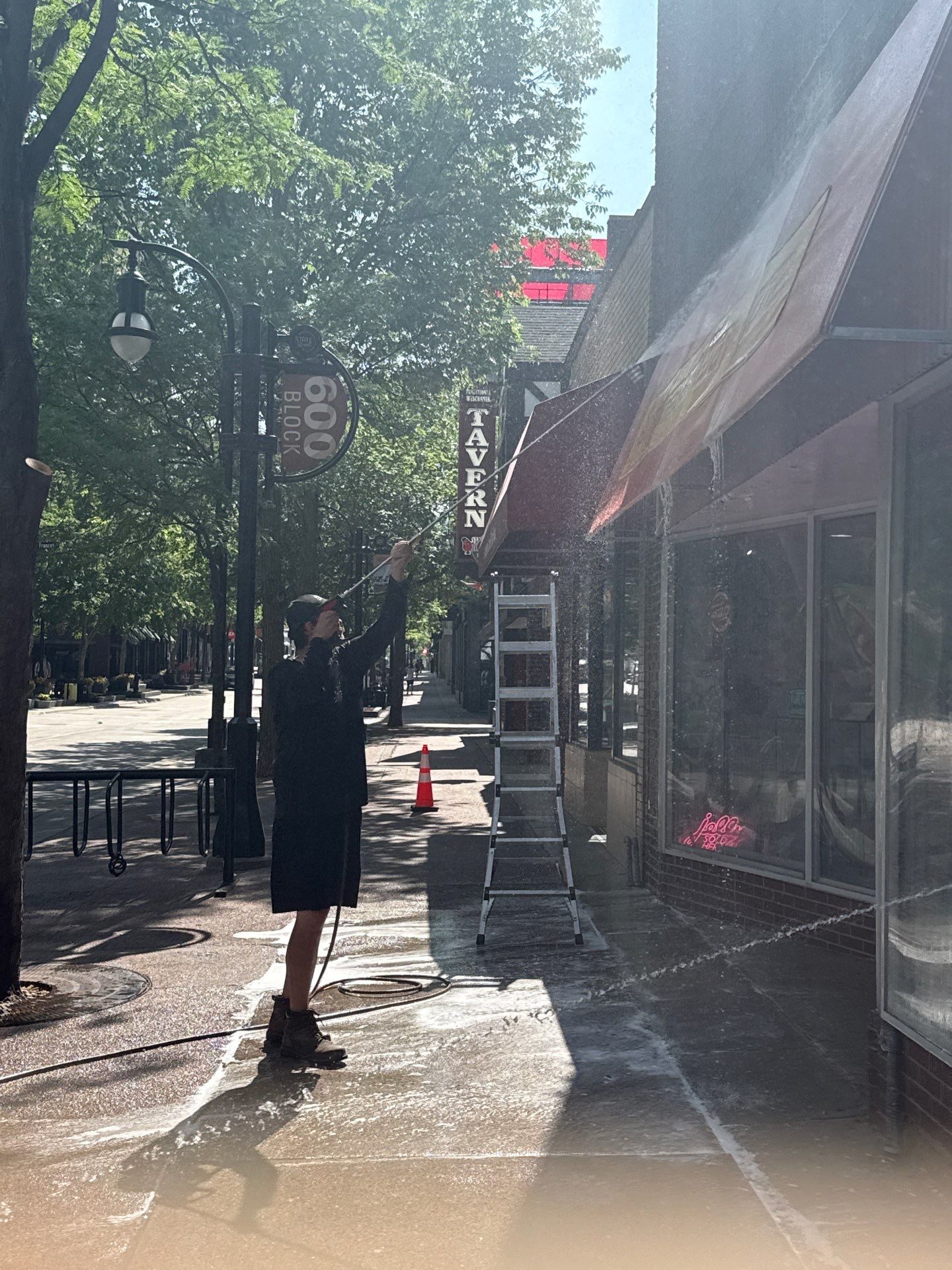 Awning Cleaning - State Street by Shulla Exterior Cleaning