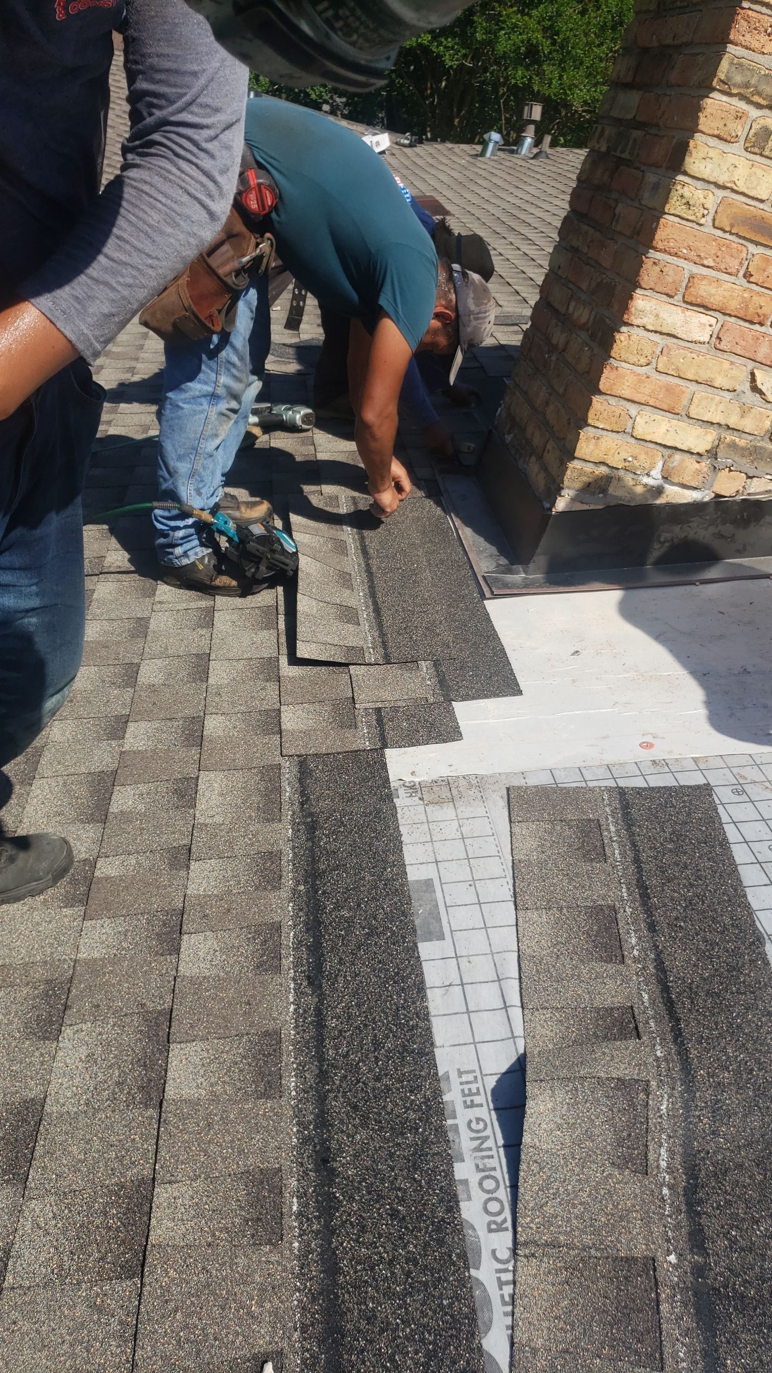 Residential Roofing Installation using Roof Replacement by American Roofing & Construction LLC