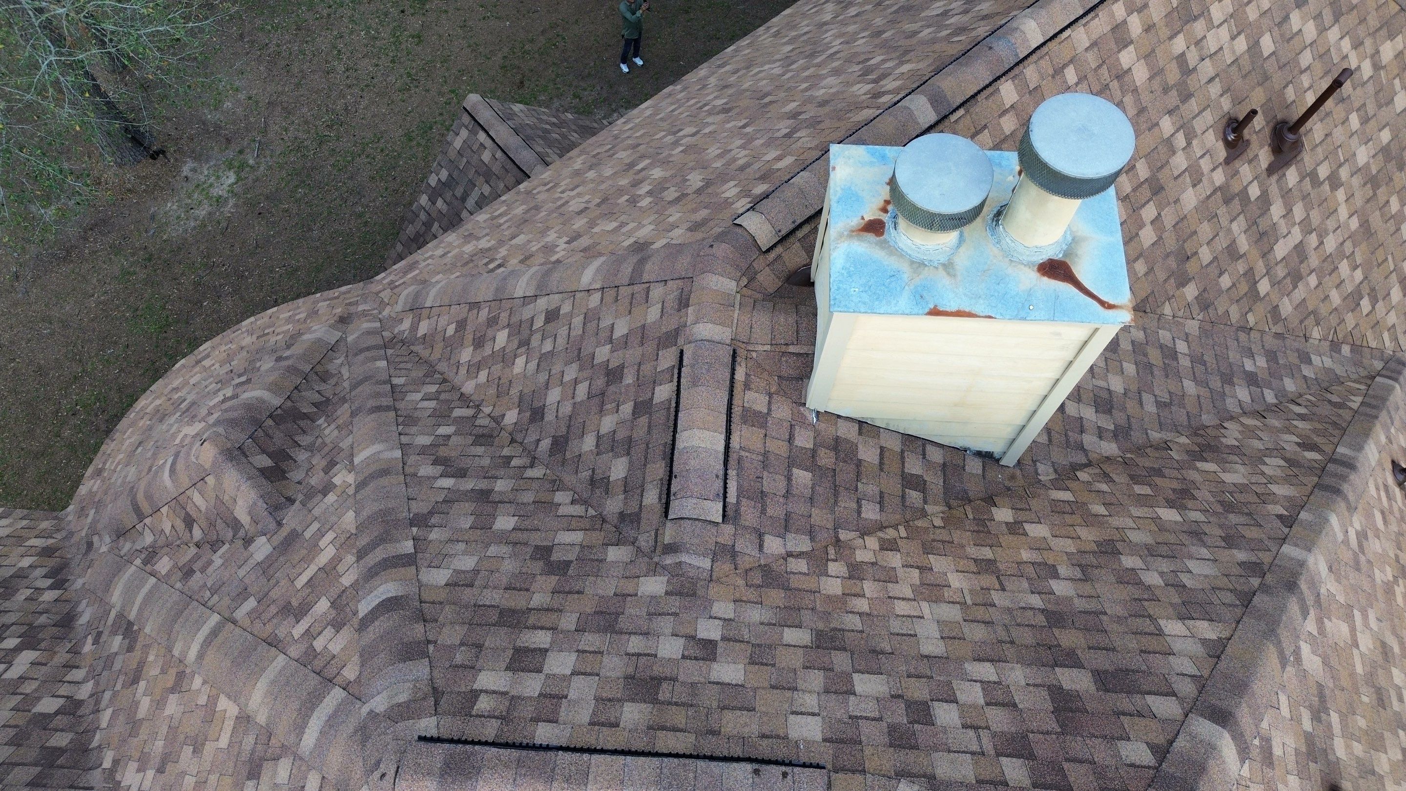 Huffman Roof Installation using Atlas Pinnacle Pristine by Modern BYLT Roofing & Construction