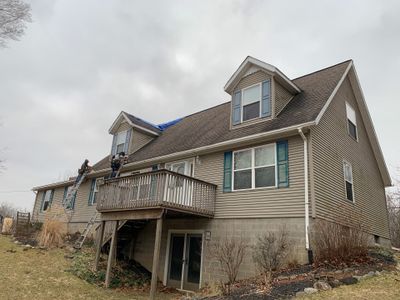 Roof Replacement using CertainTeed Landmark