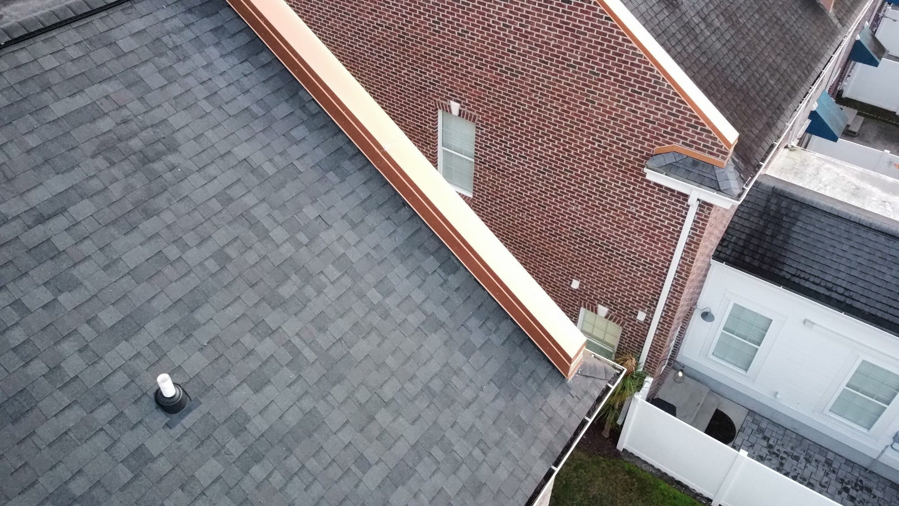 Roof Damage using  Shingle Starter 7.2" X 33.5' Roll by RGR Construction and Roofing, LLC