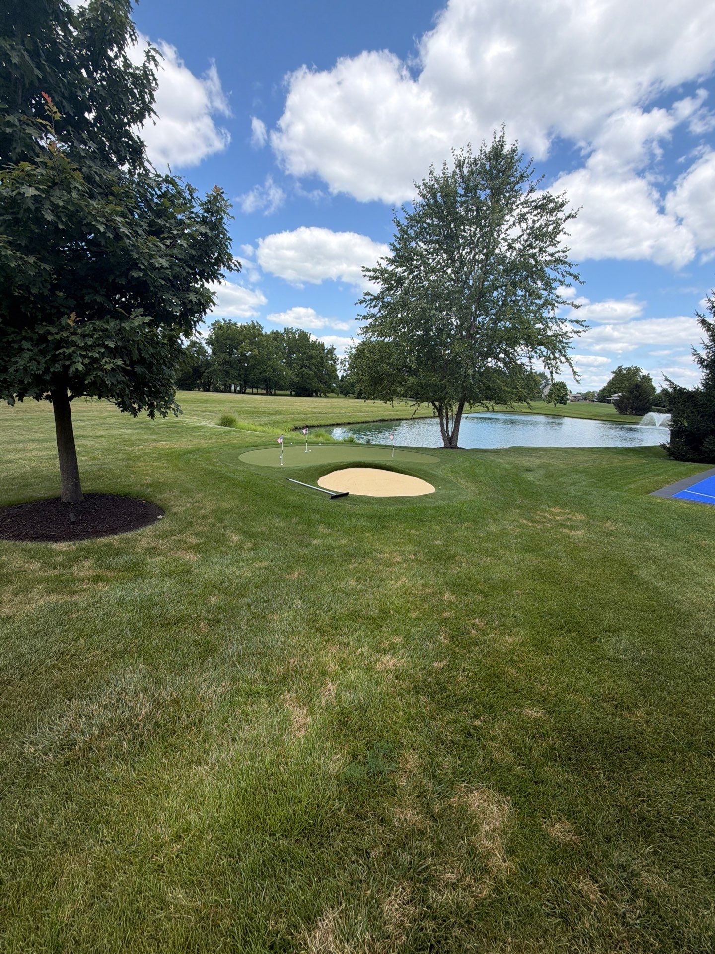 Sand Trap & Putting Green in Noblesville, IN by ForeverLawn NEIN/INDY