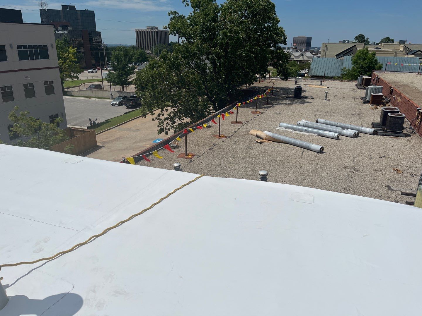TPO Project in Tulsa by Decor Roofing & Restoration