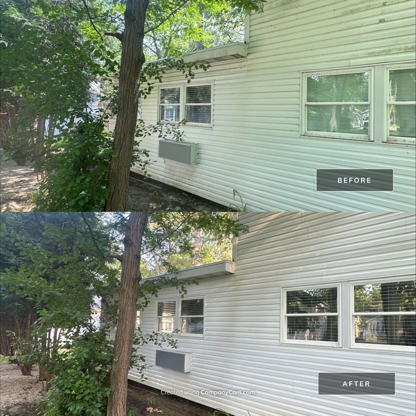 Project in Delavan by Simmons Power & Soft Washing