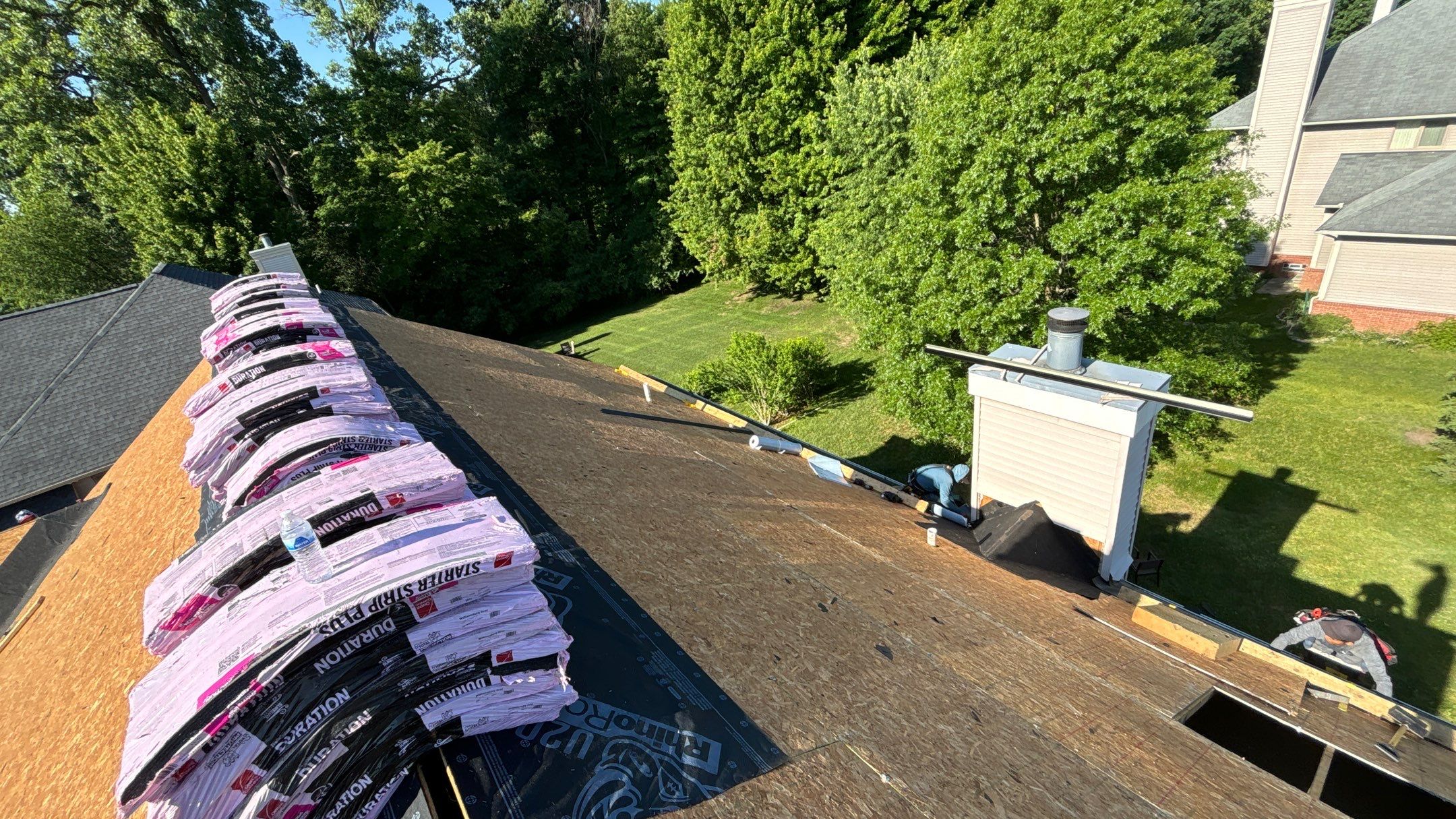 Roof Replacement using Owens Corning Duration by 180 Contractors