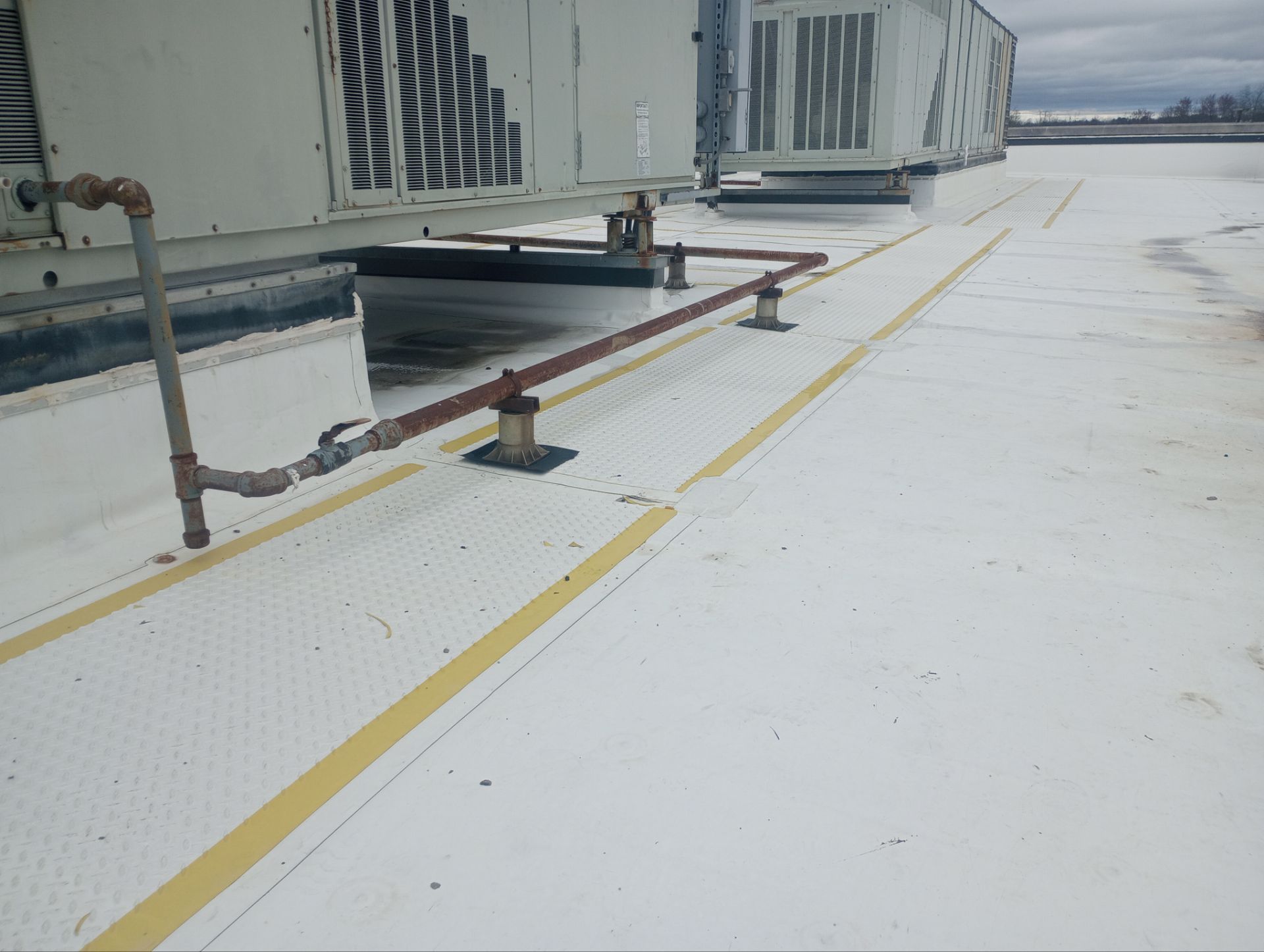 John Glenn High school Roof Install by Gold Star Roofing LLC 