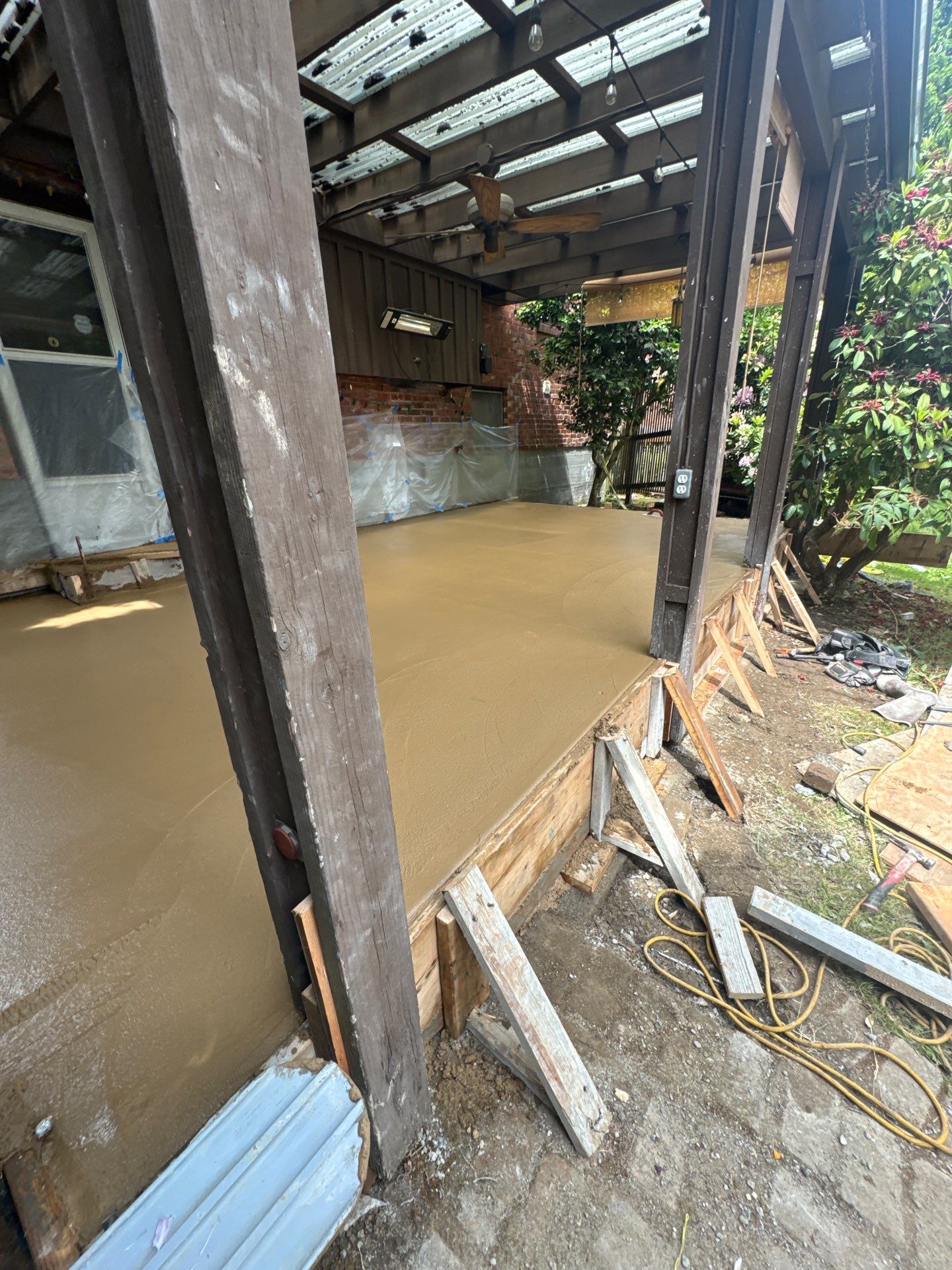 Stamped Concrete Patio | Seattle  by Jireh Asphalt & Concrete Inc 