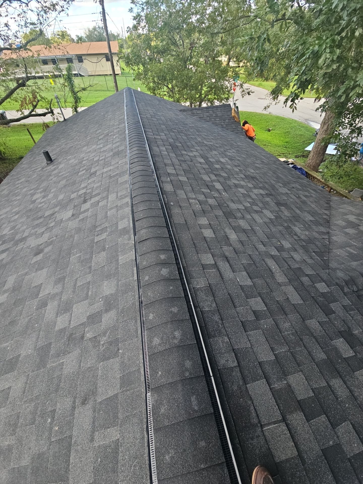 Residential Roofing Installation using Owen's Corning Duration (Lifetime) Shingles by Roof Repair Company