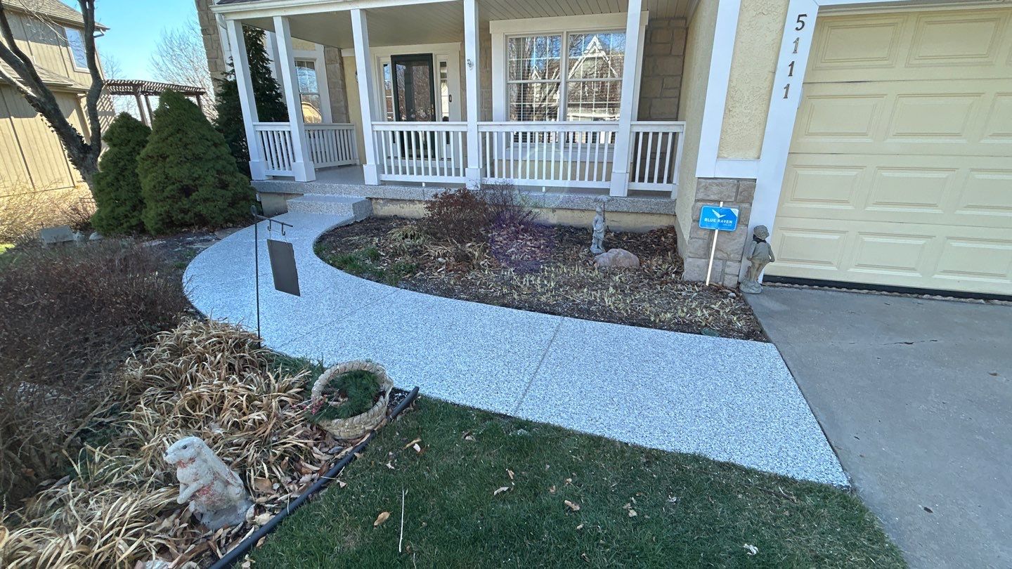 Patio using Cabin Fever by Select Painting, Coatings & Garage Cabinets