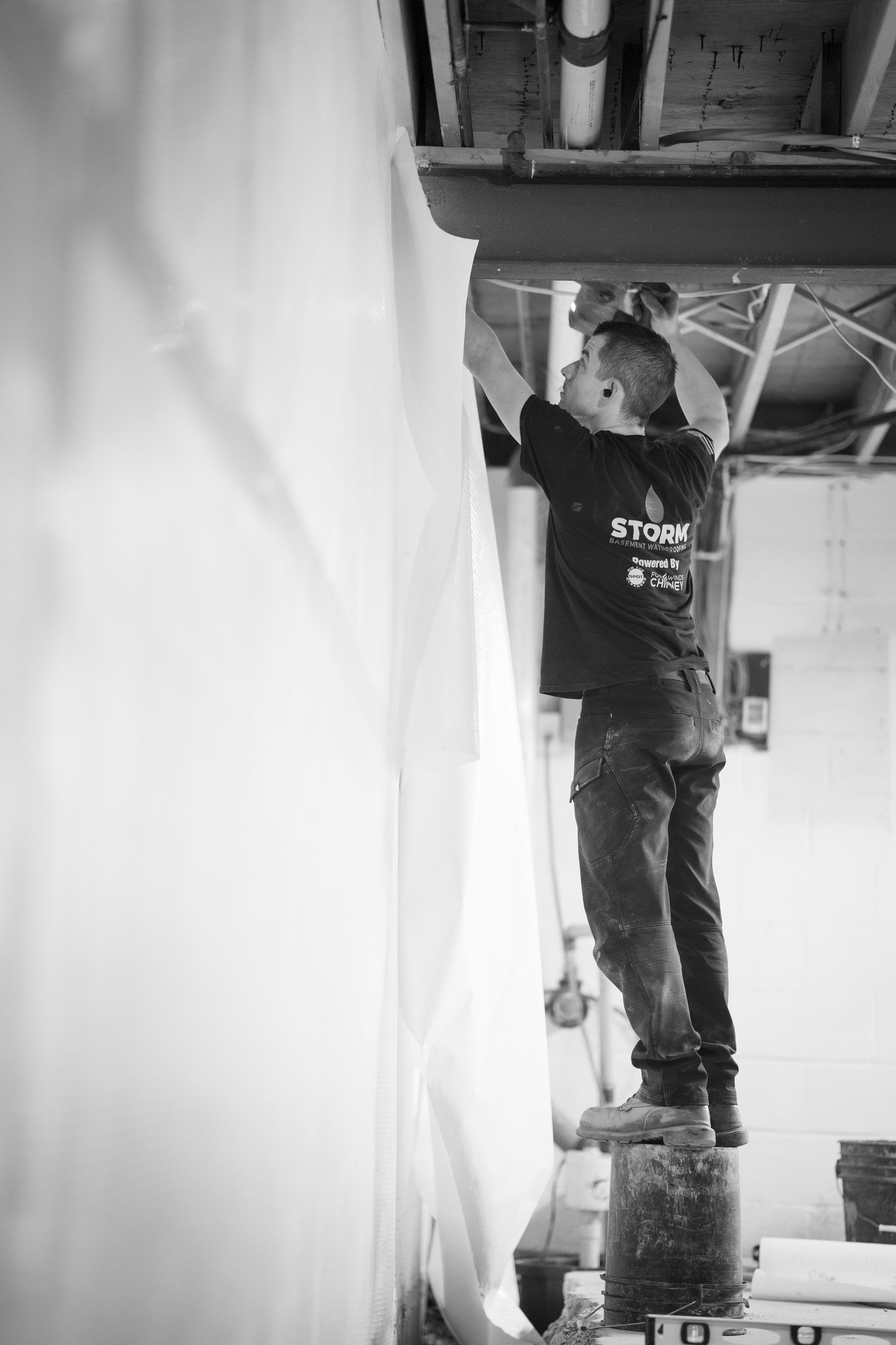 Basement Waterproofing by STORM Basement Waterproofing