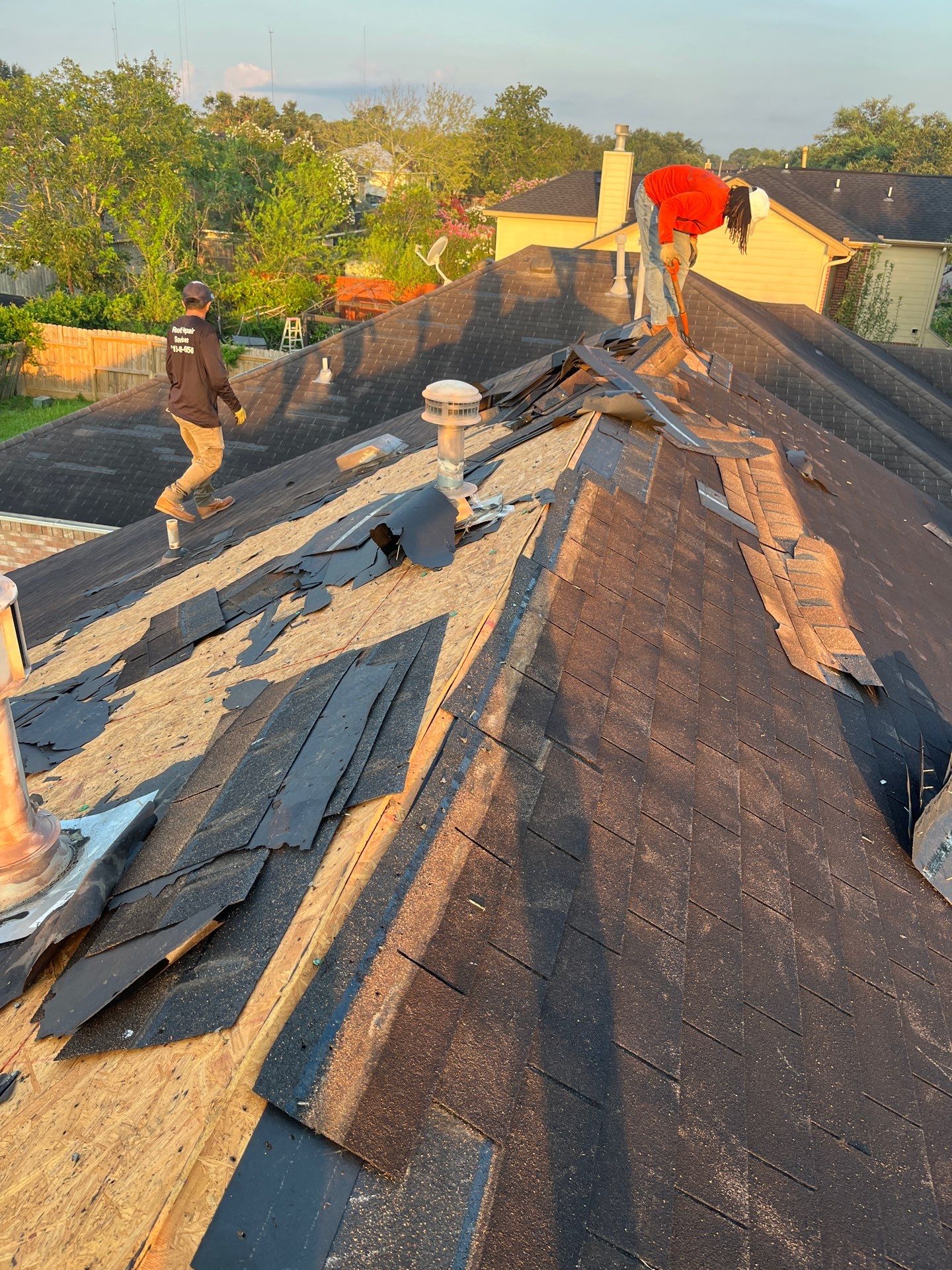 Residential Roofing Repair using Owen's Corning Duration (Lifetime) Shingles by Roof Repair Company