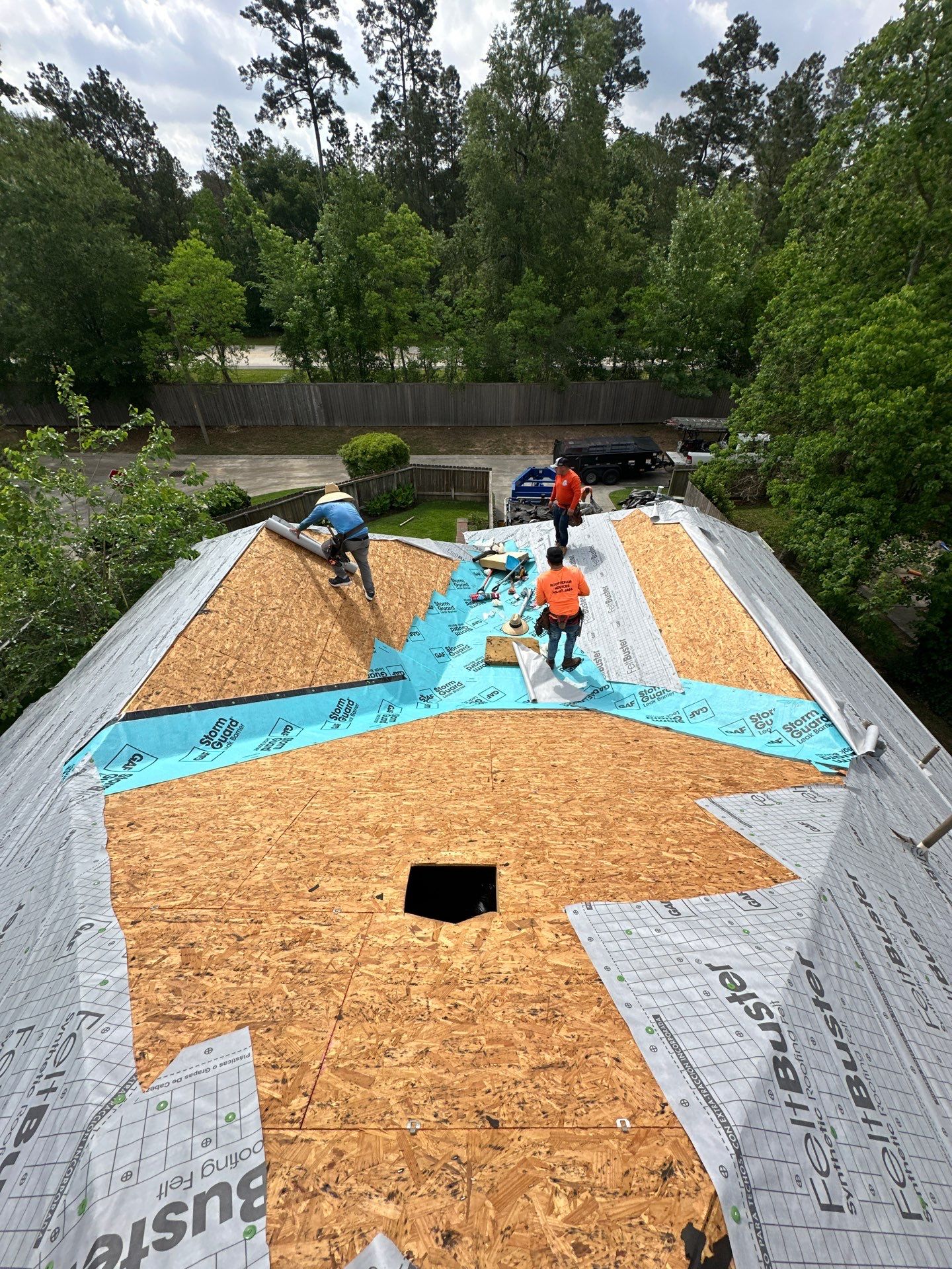Roof Replacement in Sterling Ridge, Spring TX by Roof Repair Company